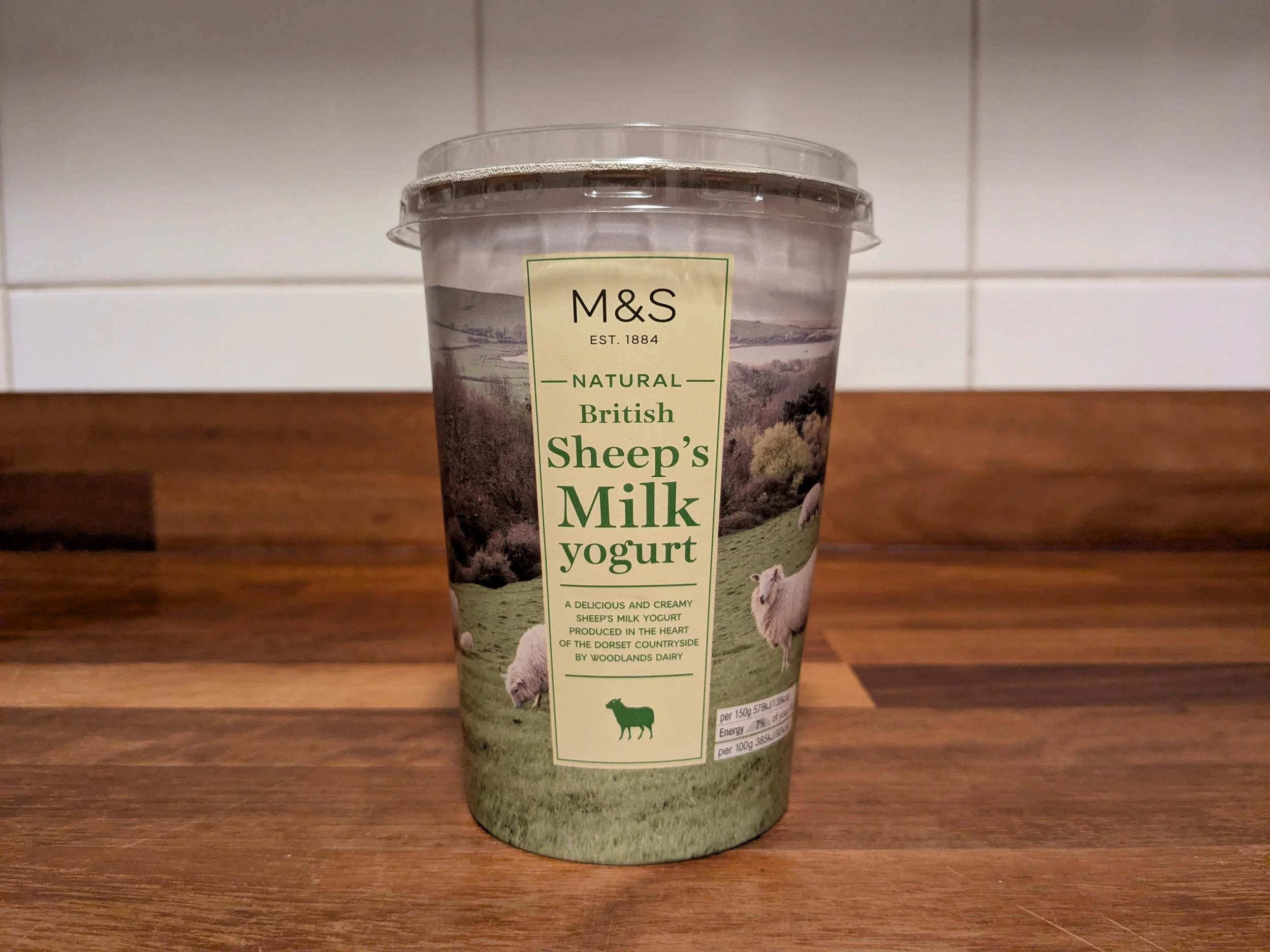 M&S sheep's milk yoghurt
