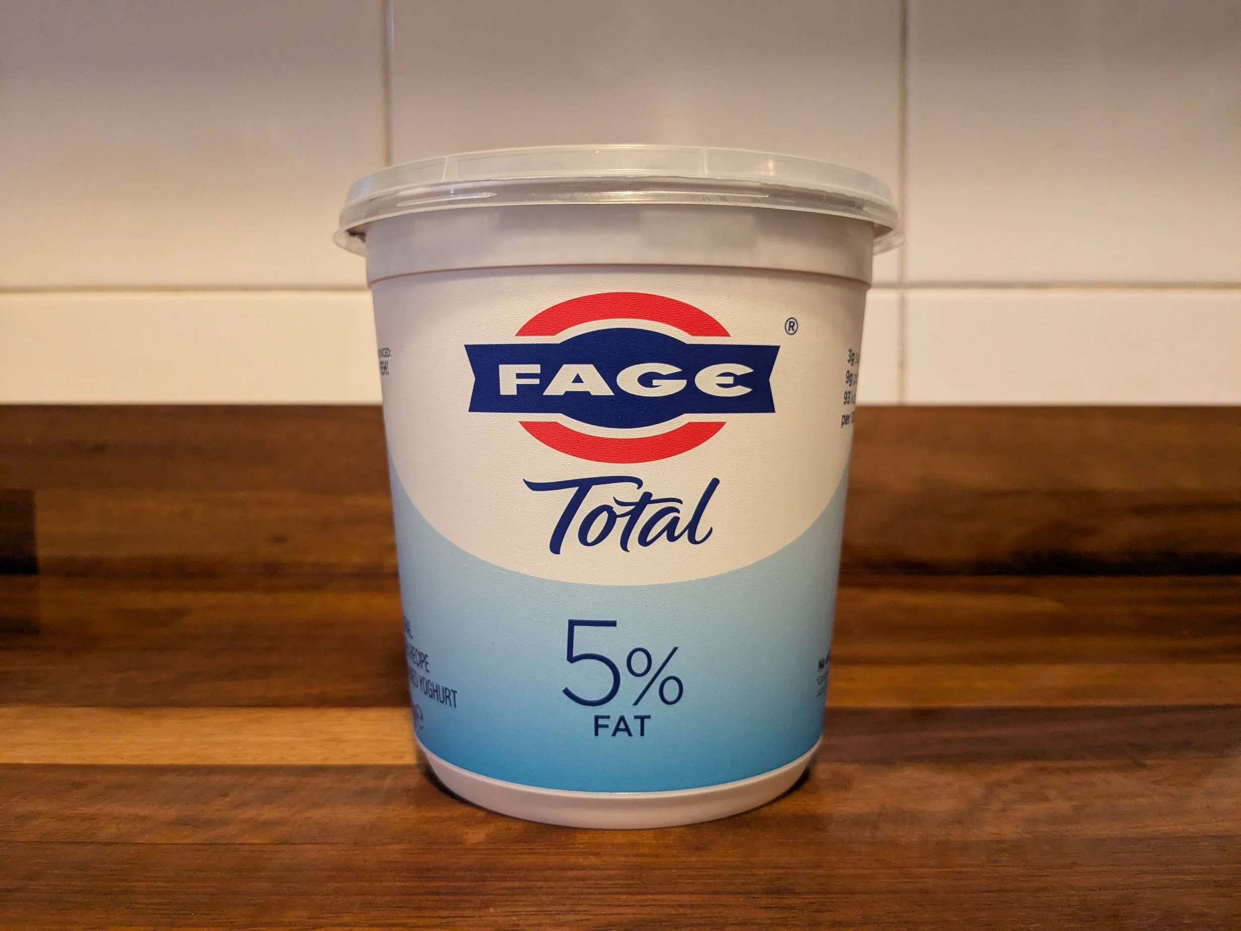 Fage Total 5% fat yoghurt