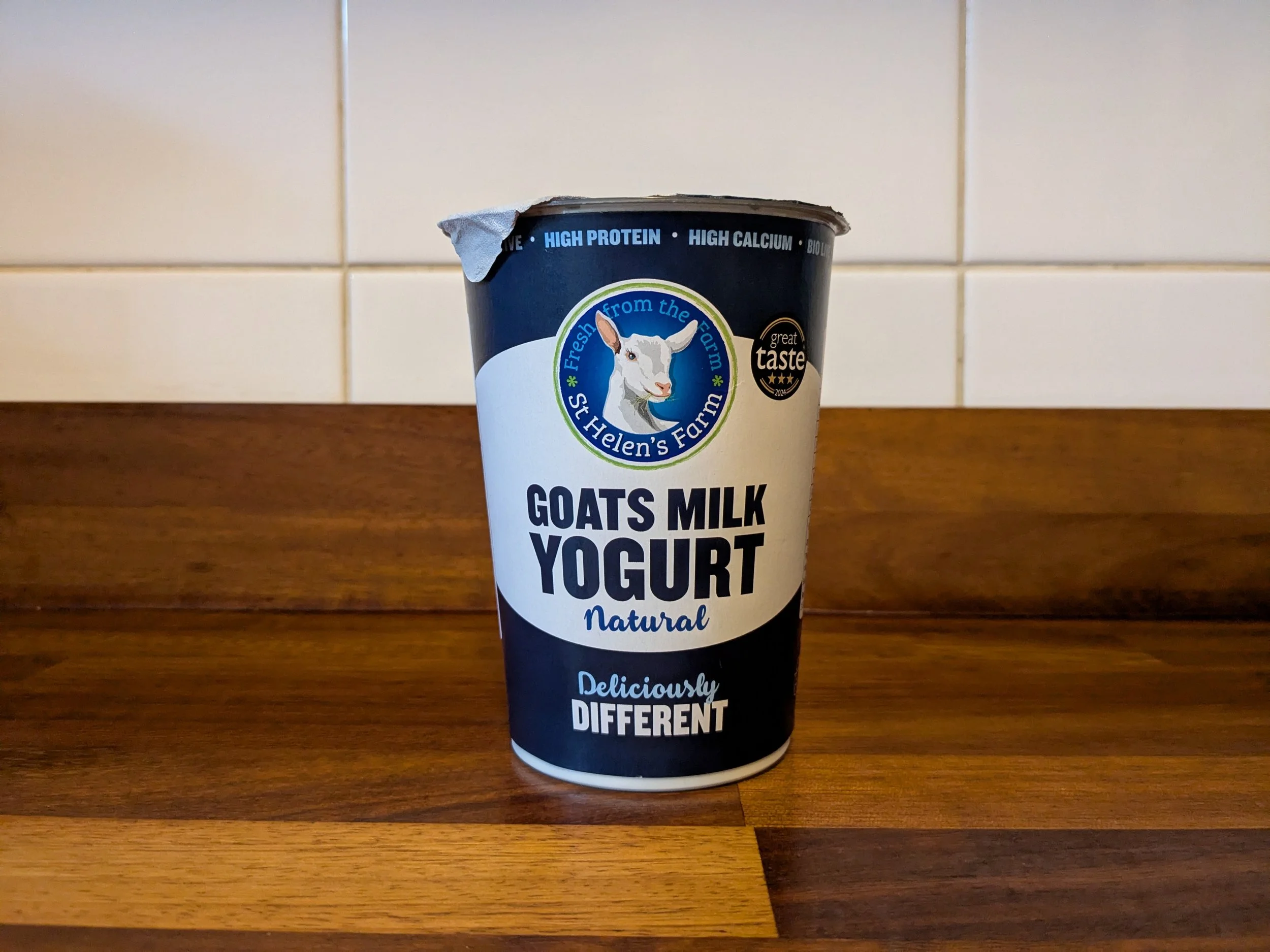 St Helen's Farm goat milk yoghurt review