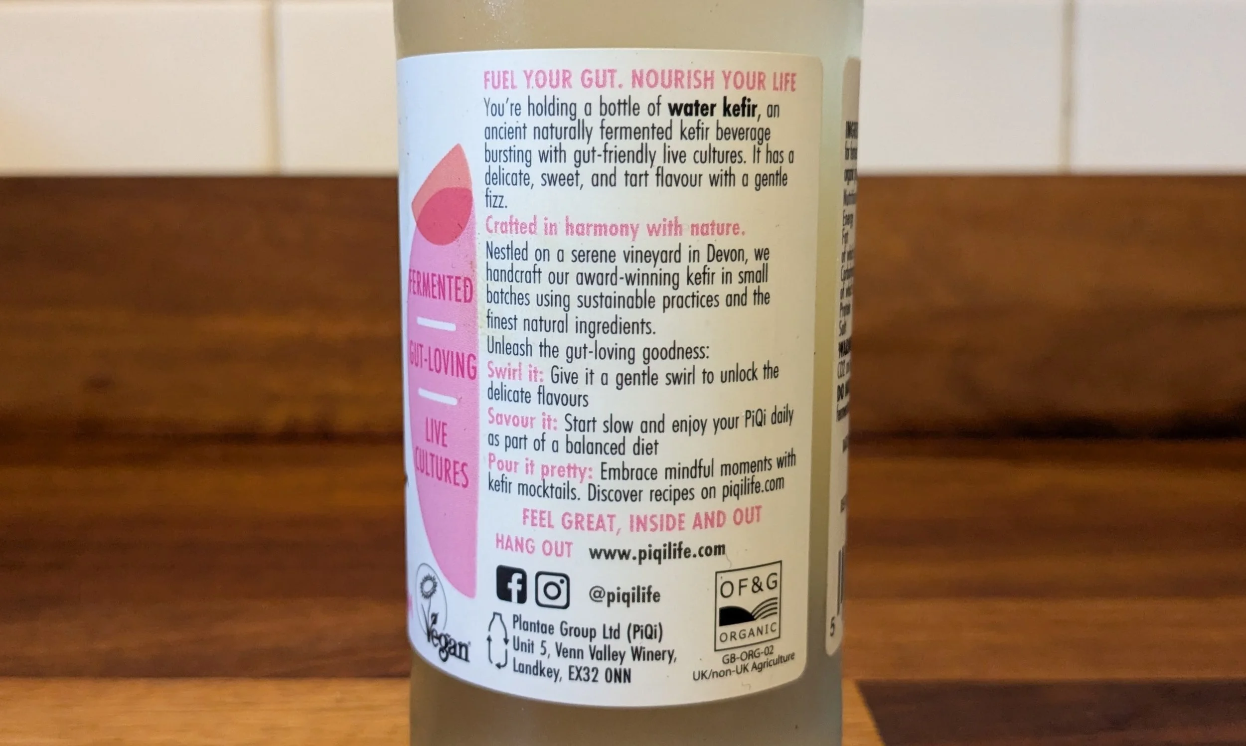 Piqi water kefir directions
