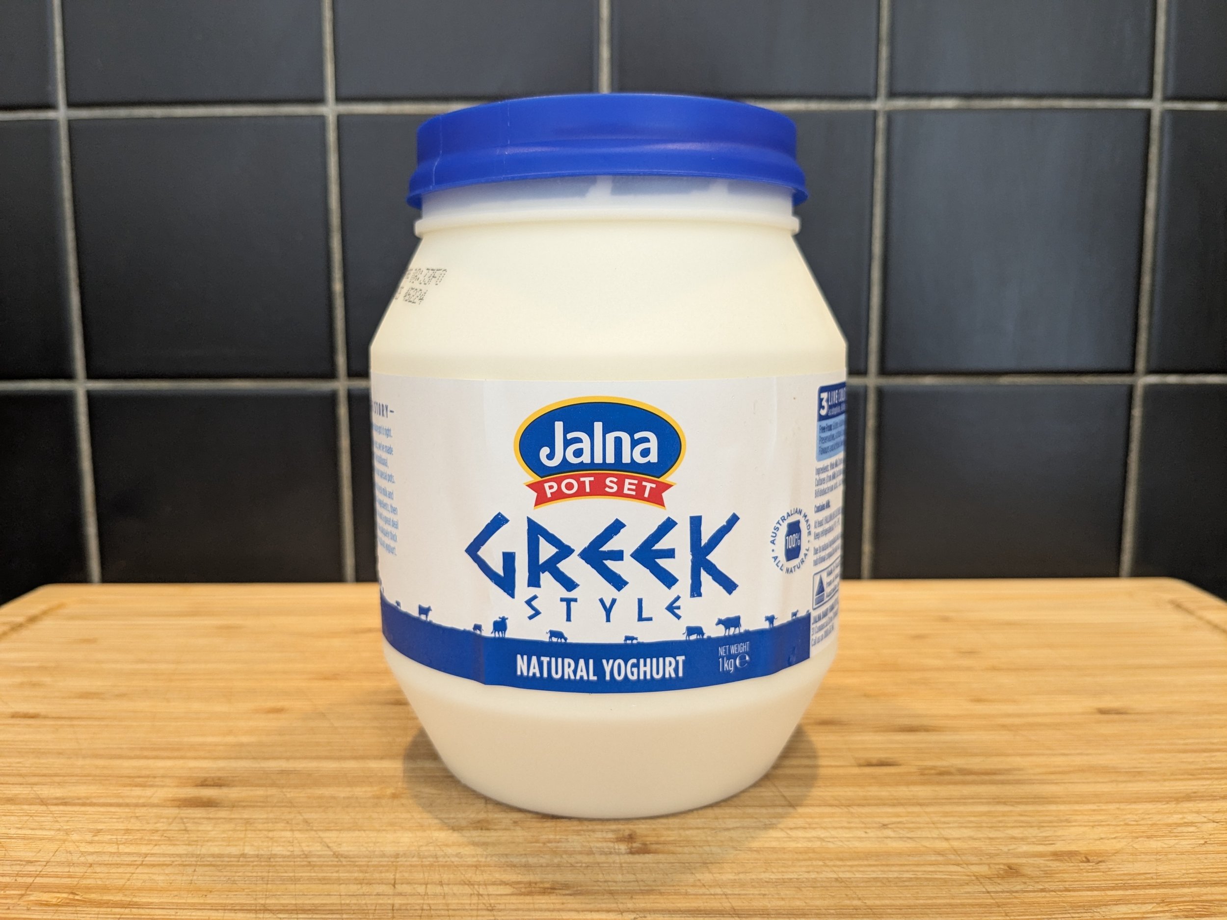 Jalna Greek style yoghurt