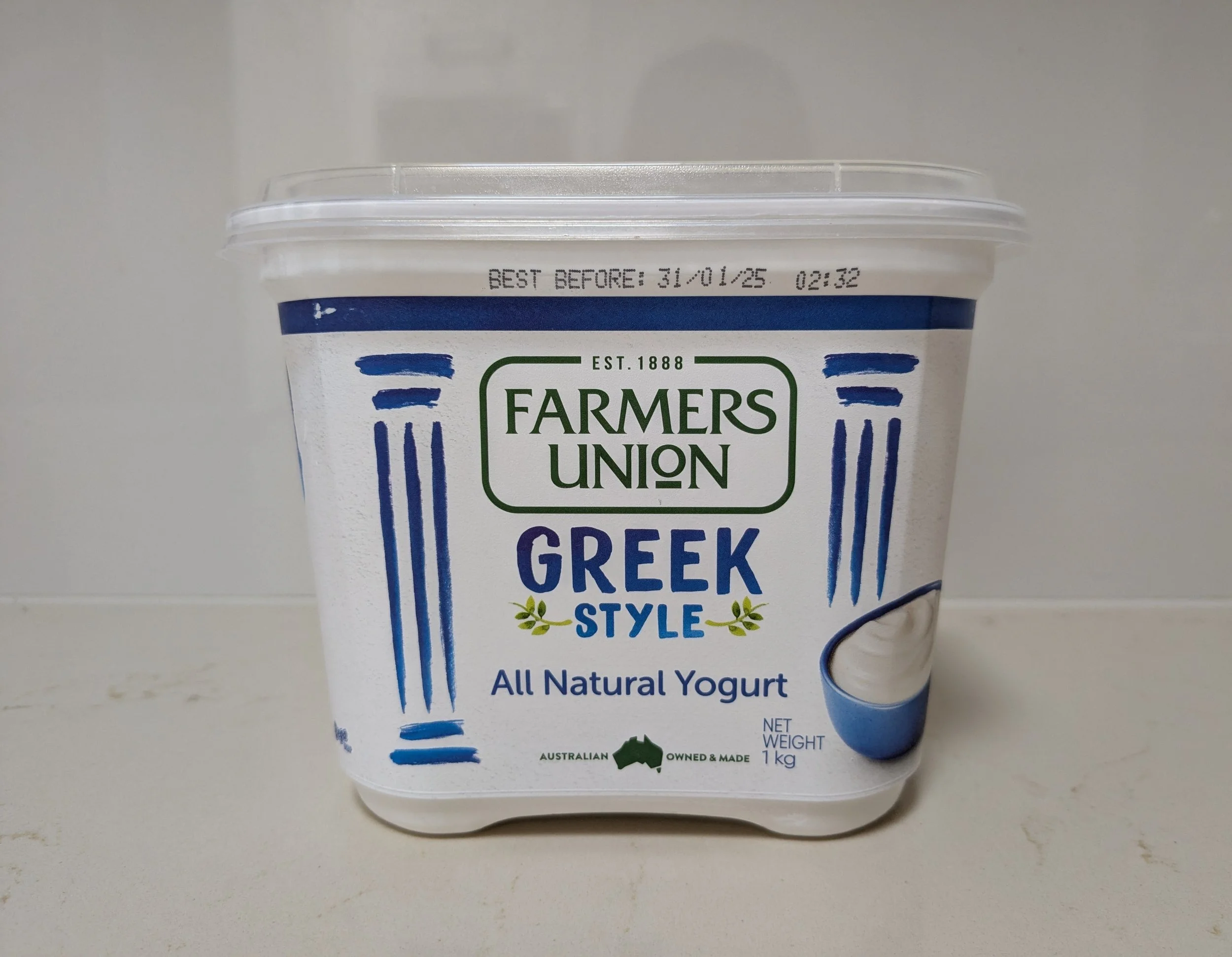 Farmers Union Greek style yoghurt