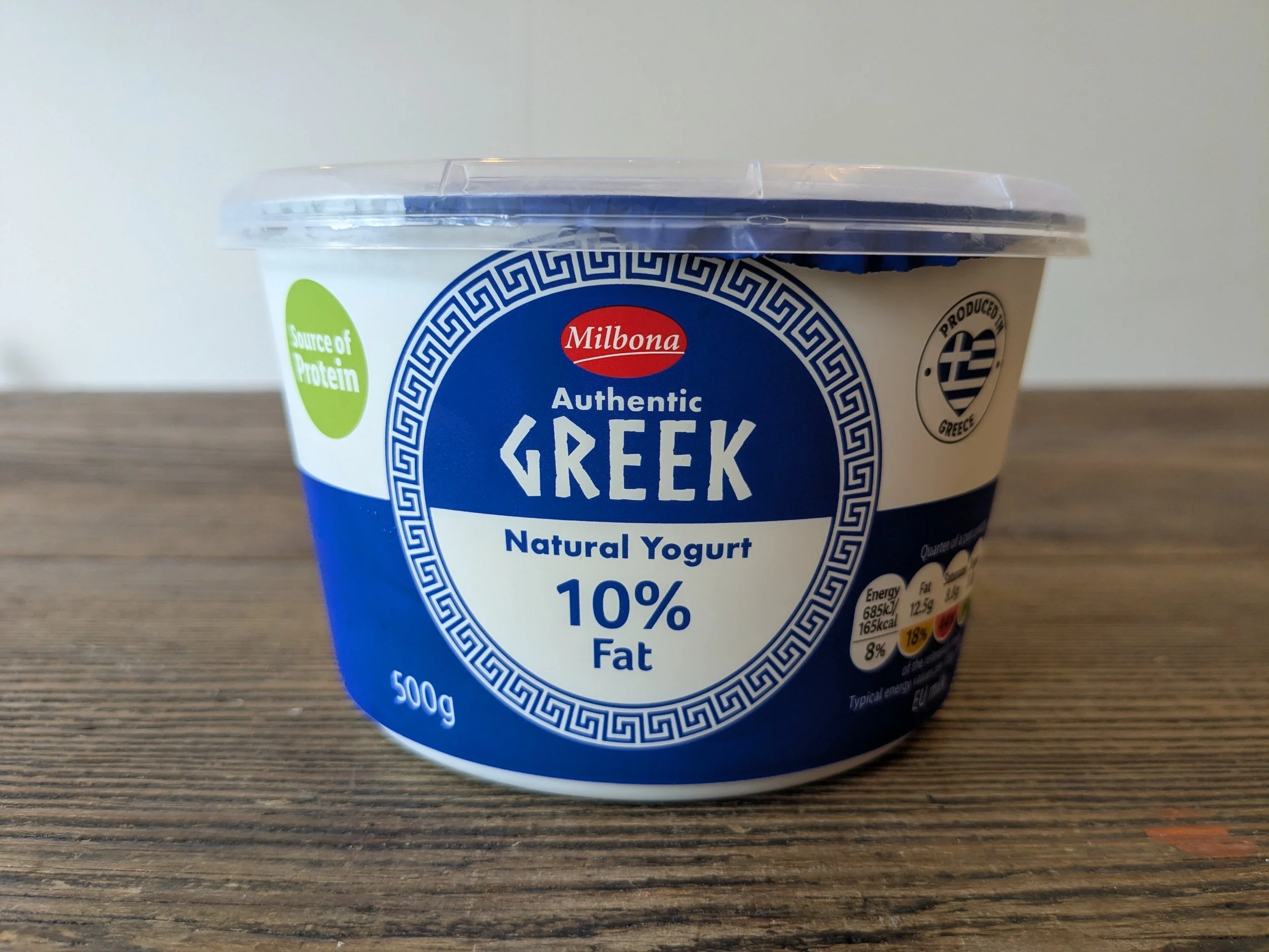 Lidl Milbona Authentic Greek yoghurt