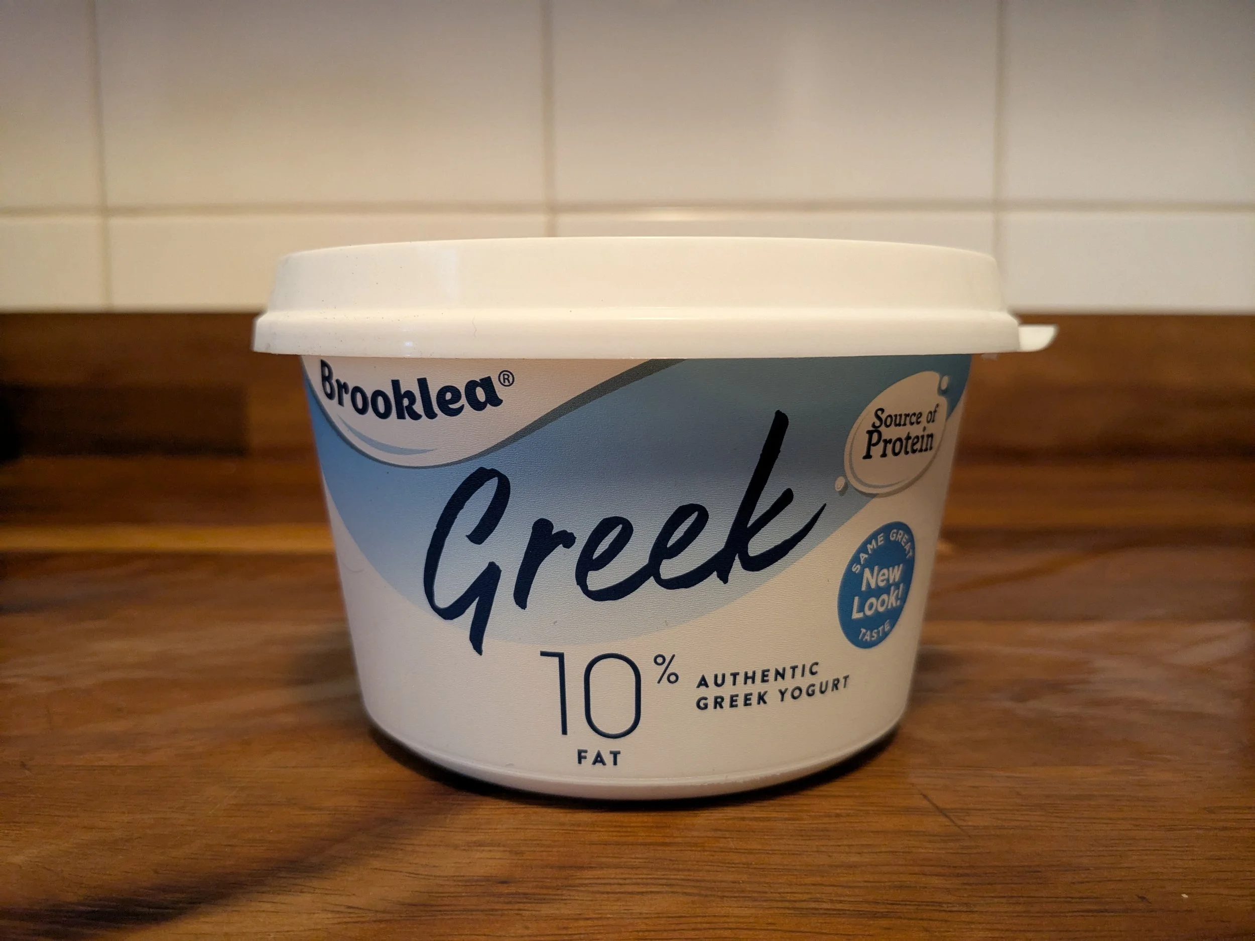 Aldi Brooklea Authentic Greek yoghurt