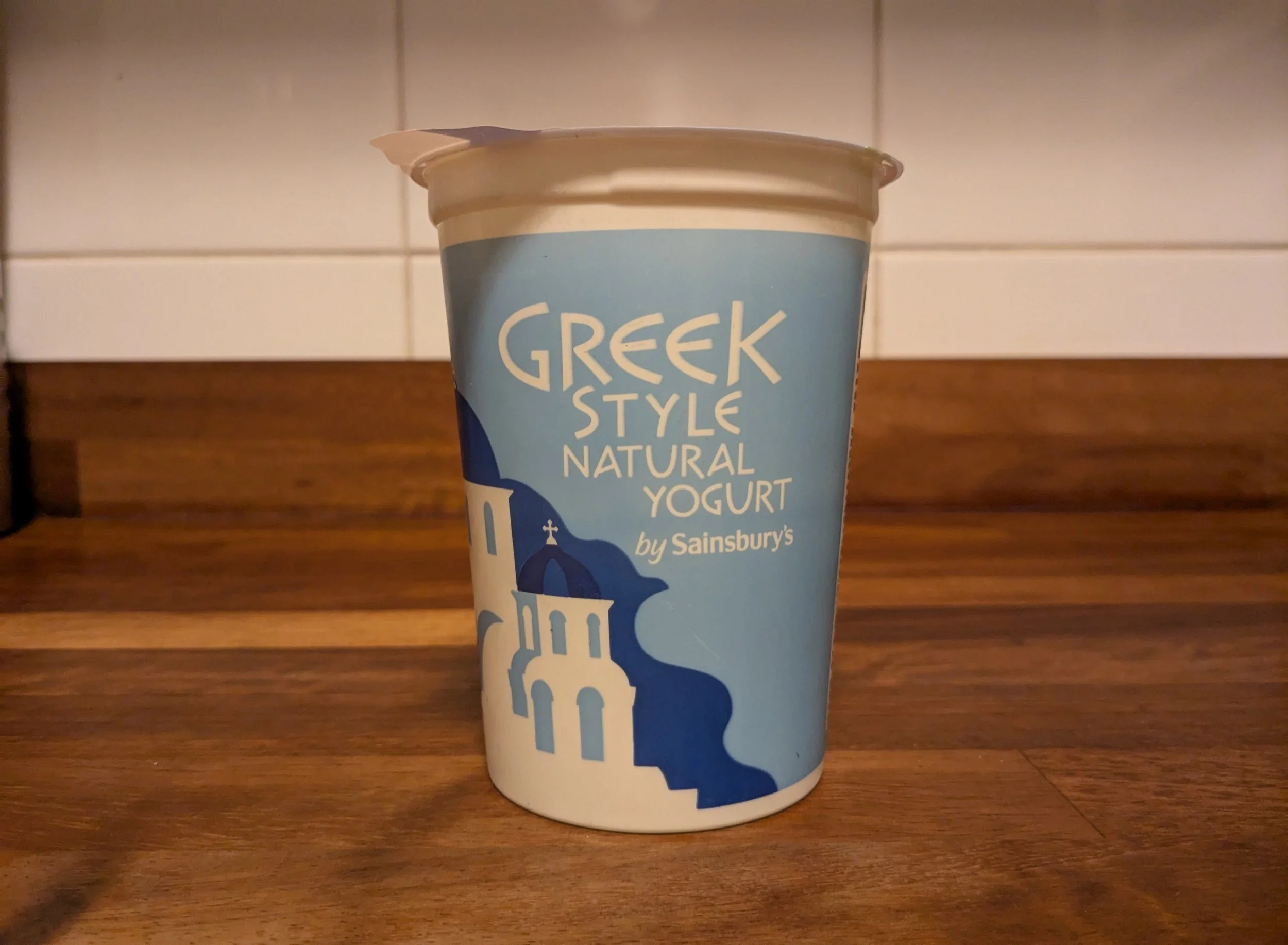 Sainsbury's Greek style yoghurt