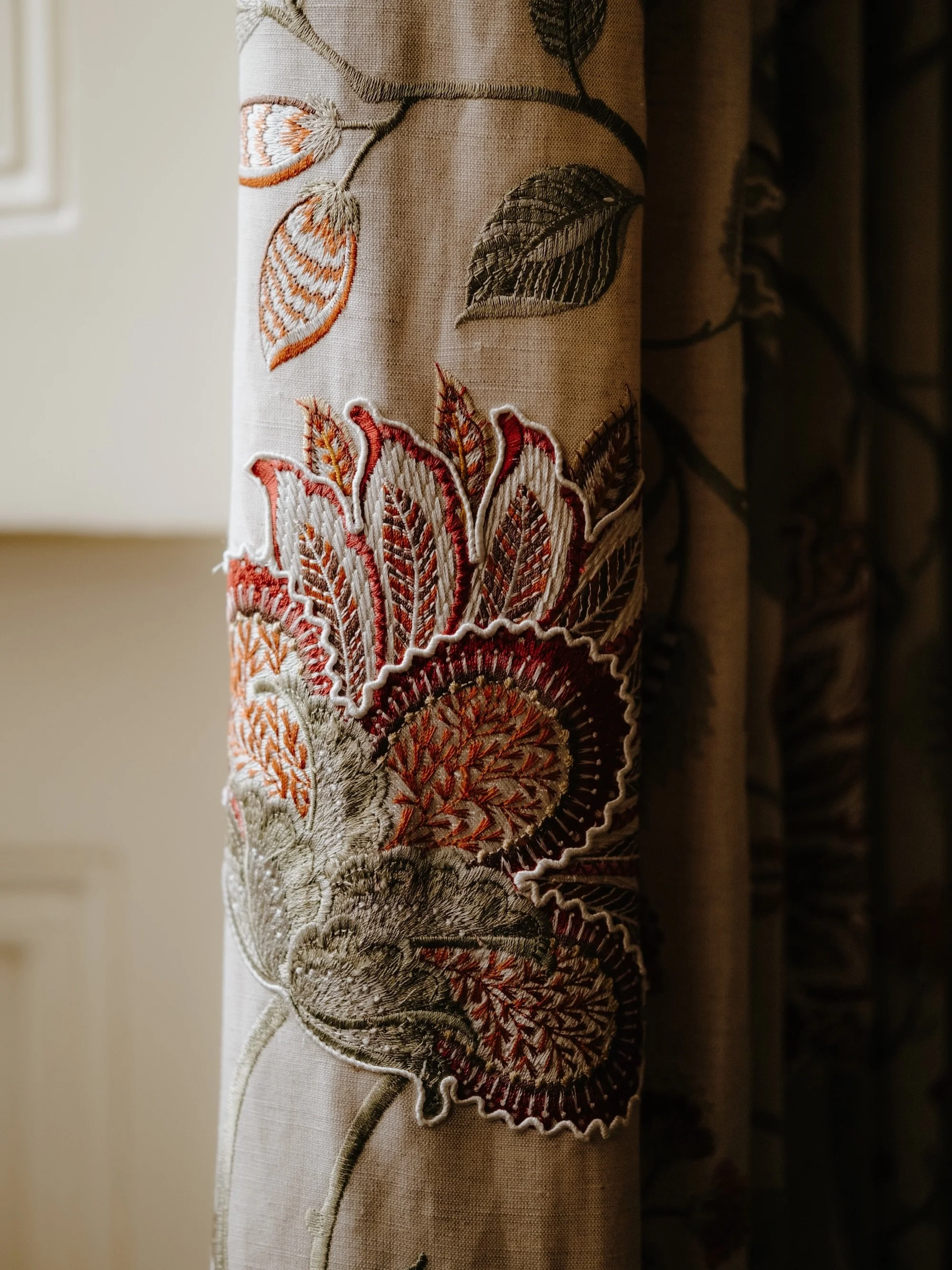 The befores of this room would reveal heavy swags and tails that overwhelmed these grand, Georgian windows after 25 years in situ.

The Green Room&rsquo;s new chapter called for something with more sophistication, befitting of the older professional 