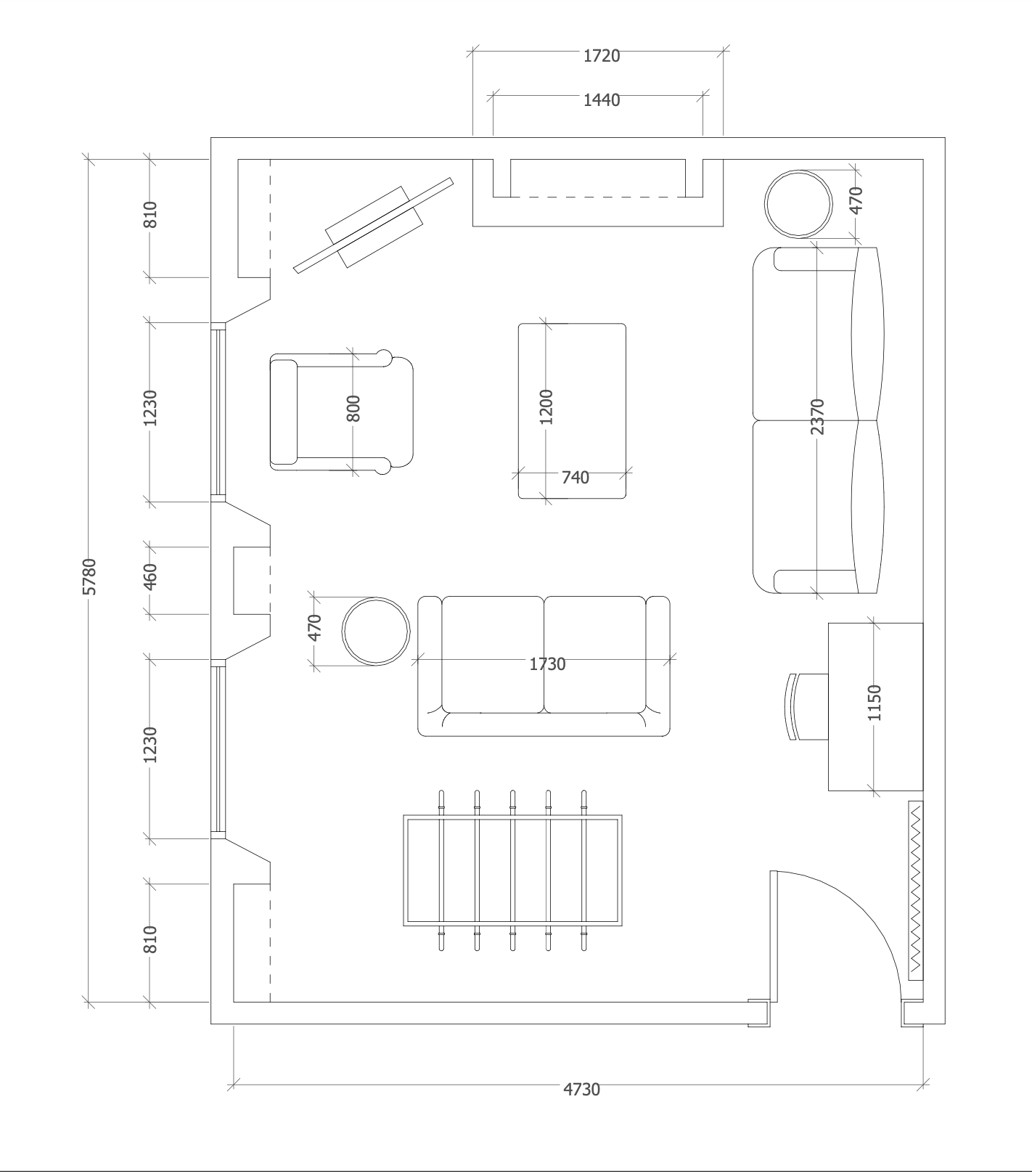 Design plans for living room