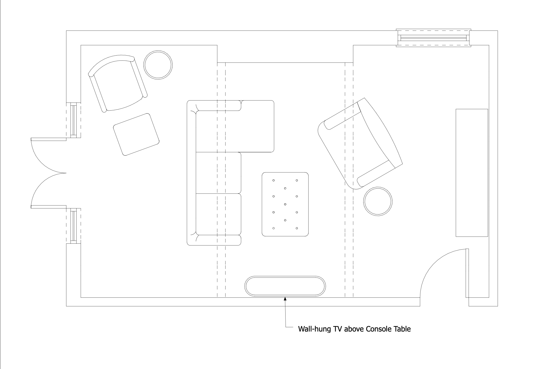 Plans for living room resign