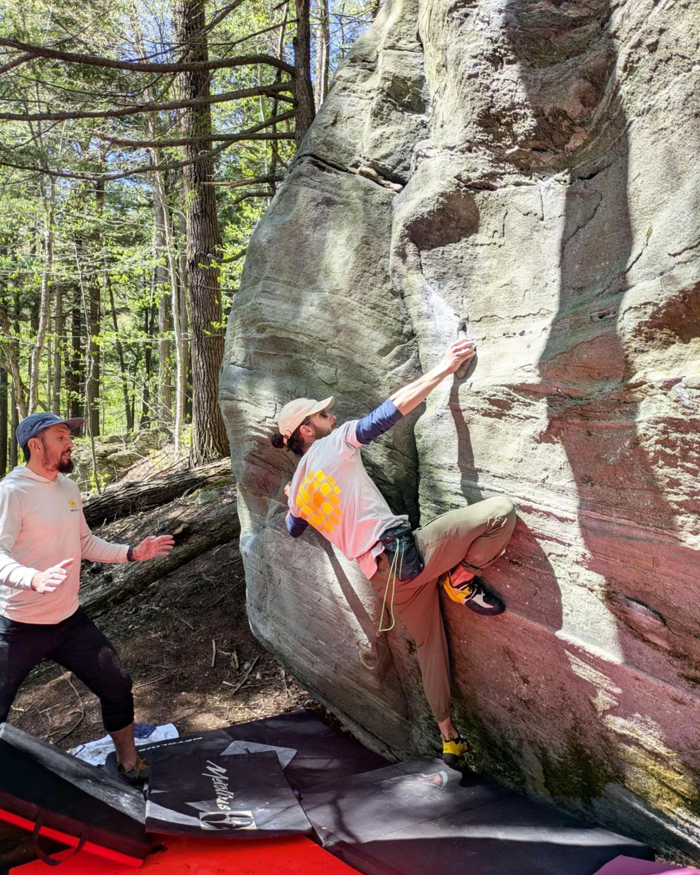 We&rsquo;ve got the bouldering beta!

A recent private bouldering session with guide GeneO had the perfect weather to explore some local climbing and get sendy. 

If you want to check out a new bouldering area or get tips on outdoor bouldering techni