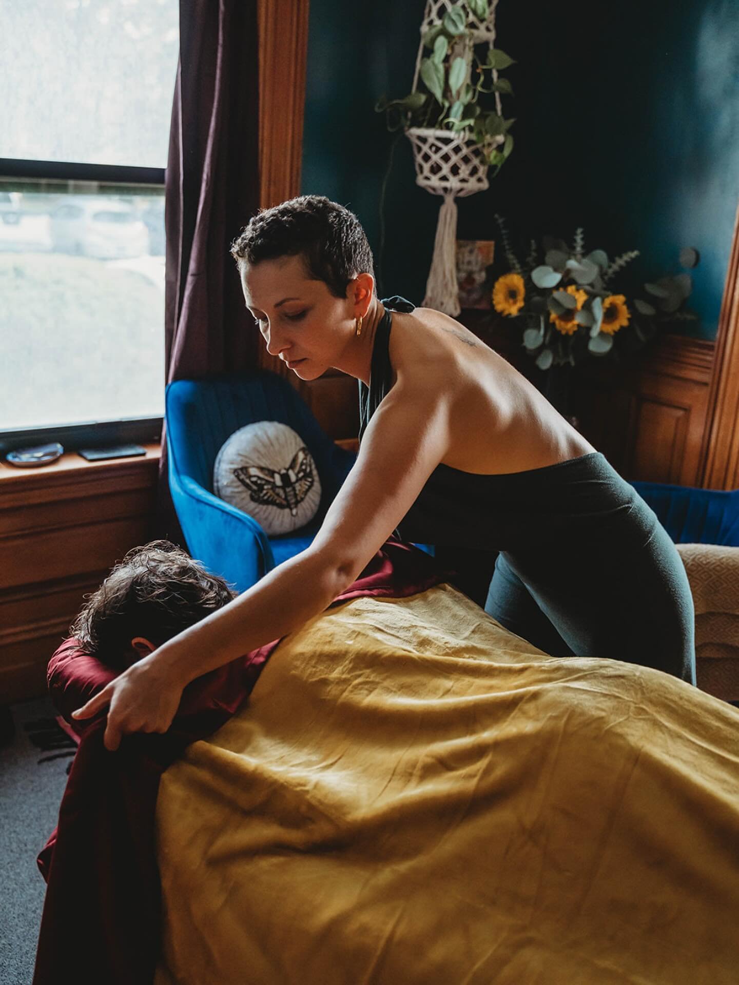 MEMBERS! Tomorrow from 8:30-9:30am come get a free chair massage from our favorite @maxgreenmt !! This will be a first come first serve treat before our Summer Camp kicks into action in just a week and a half! Come find some sweet serenity before you
