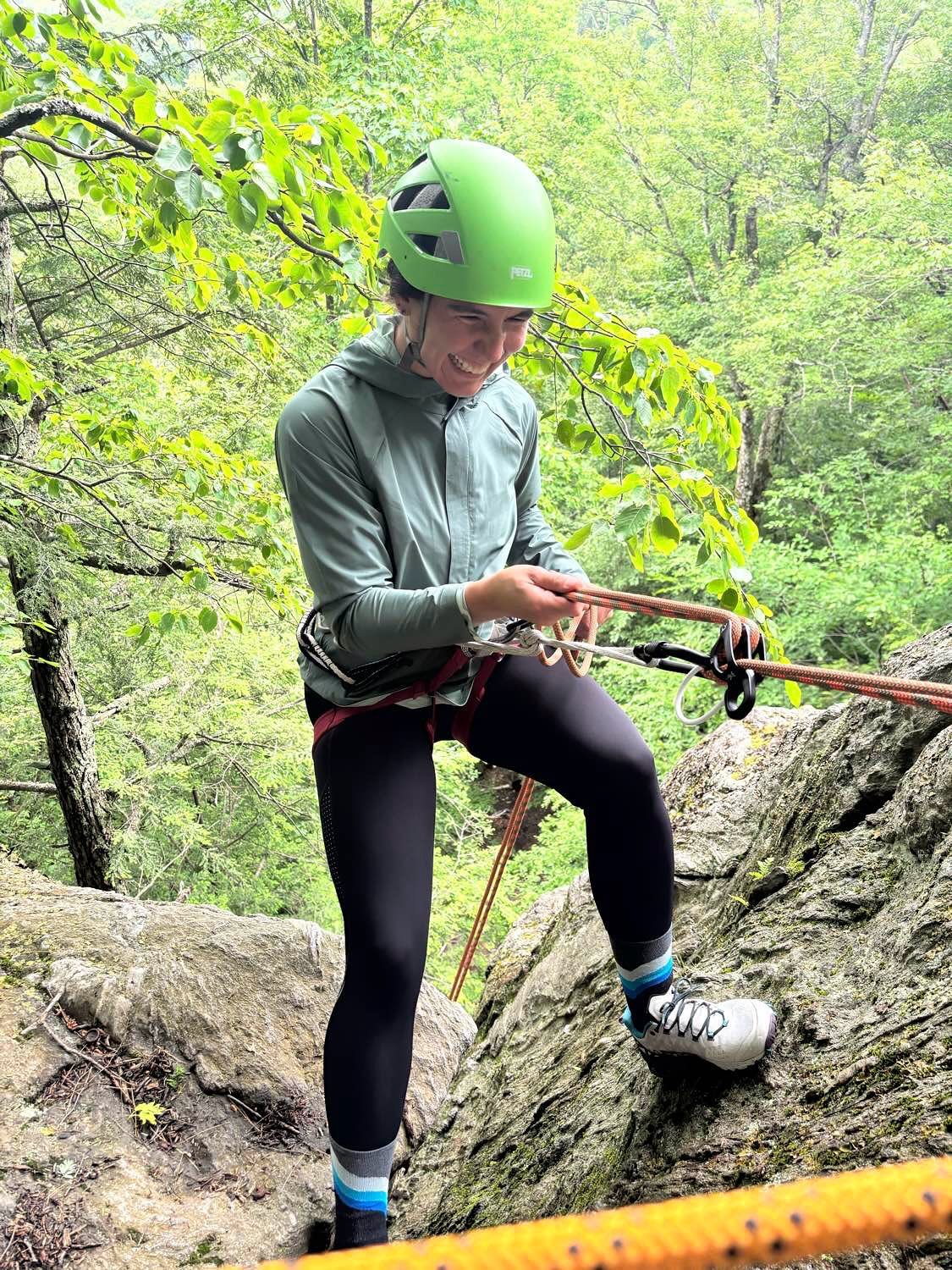 A sneak peek into our Anchors &amp; Rappelling course this past weekend!

#rockclimbing #rockclimb #petracliffs #petracliffsmountaineeringschool #gymtocrag #climbvt #climb #rappelling #greenmountains #vermont