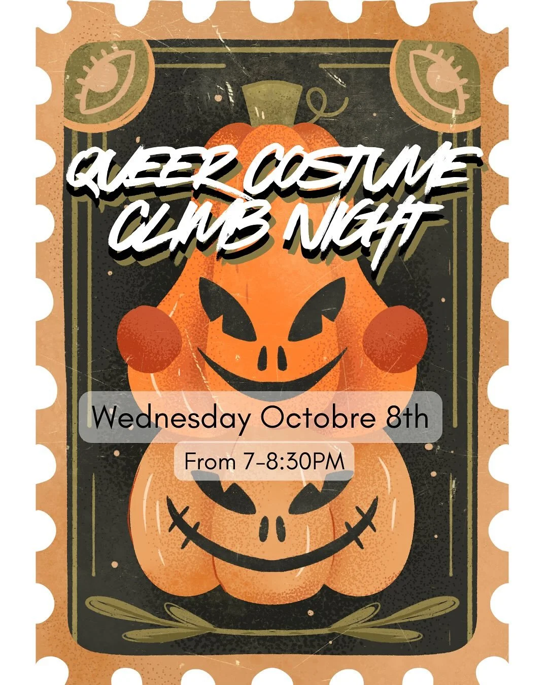Who says you can only wear your Halloween Costume once?! Join us for this months Queer Climb Night dressed in your best costume. Always free for Members with instruction for beginners for Bouldering, Auto Belays and Top Rope. 
.
#petracliffs #boulder