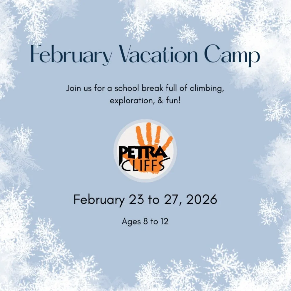 February break is right around the corner, and there&rsquo;s still room for your kiddo to join us for a fun day of climbing at Petra Cliffs!

Register via link in bio.

#winter #schoolbreak #vermont #climbing