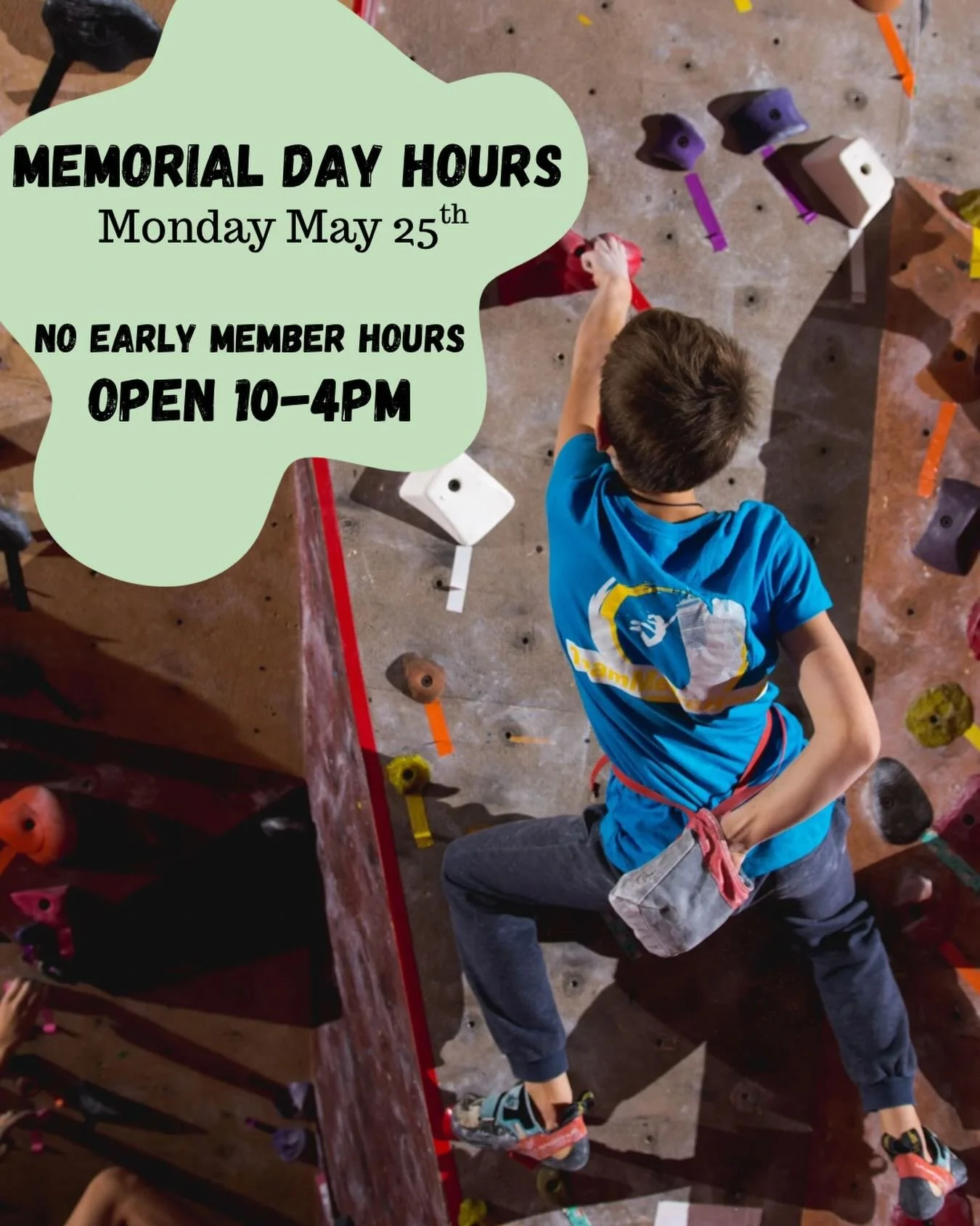 Heads up Climbers- Monday we have reduced hours&hellip; but it is lookin rainy and those new boulders in the lead cave are 💯🥵🥰😮&zwj;💨 @petracliffsroutesetting is turnin up the heat for summer. So get your warm up in for the morning here at Petra