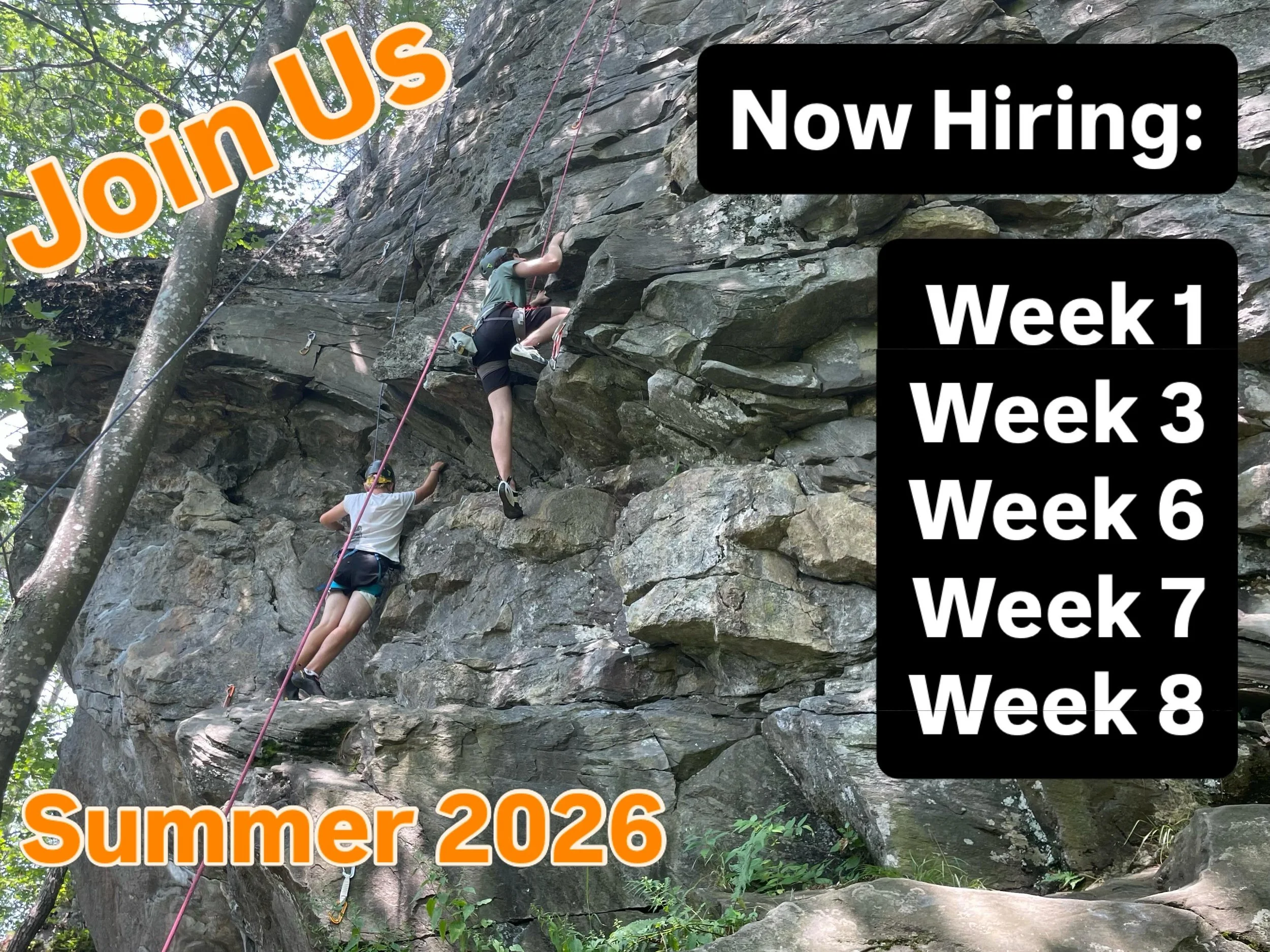 Petra Cliffs is hiring Super Subs for SumMAT Camp 2026! 

Doing that thru-hike or taking that trip this year &amp; can&rsquo;t commit to a whole summer? Join our team for a week or maybe all five, and adventure with us!

#summer #camp #adventure #now
