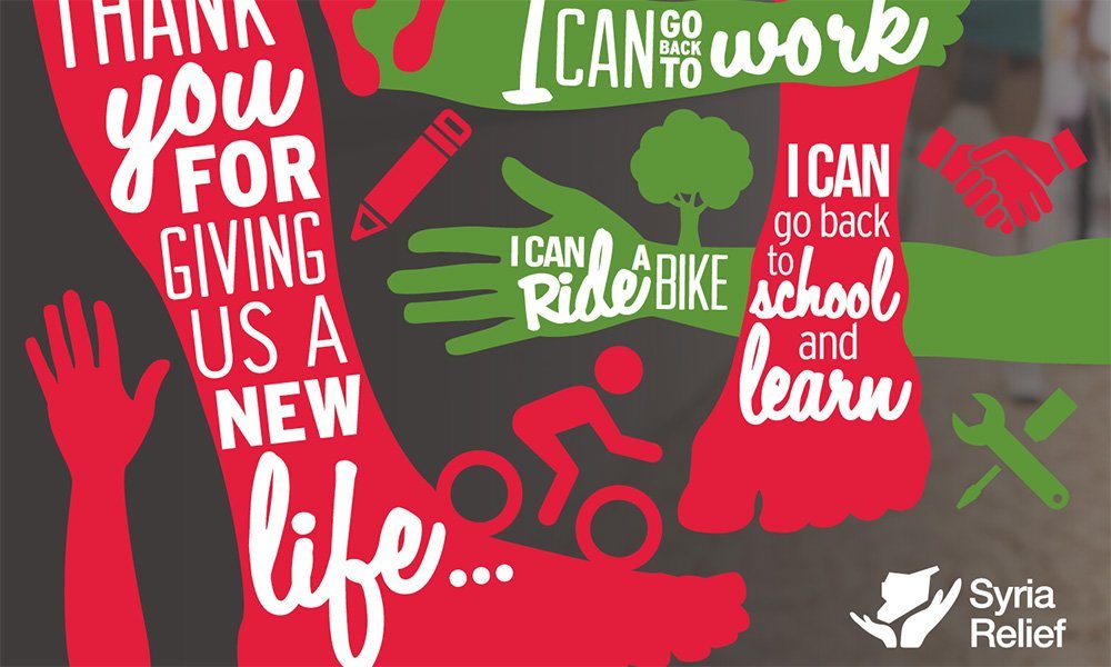 Just a few things people damaged by conflict could do with a new limb