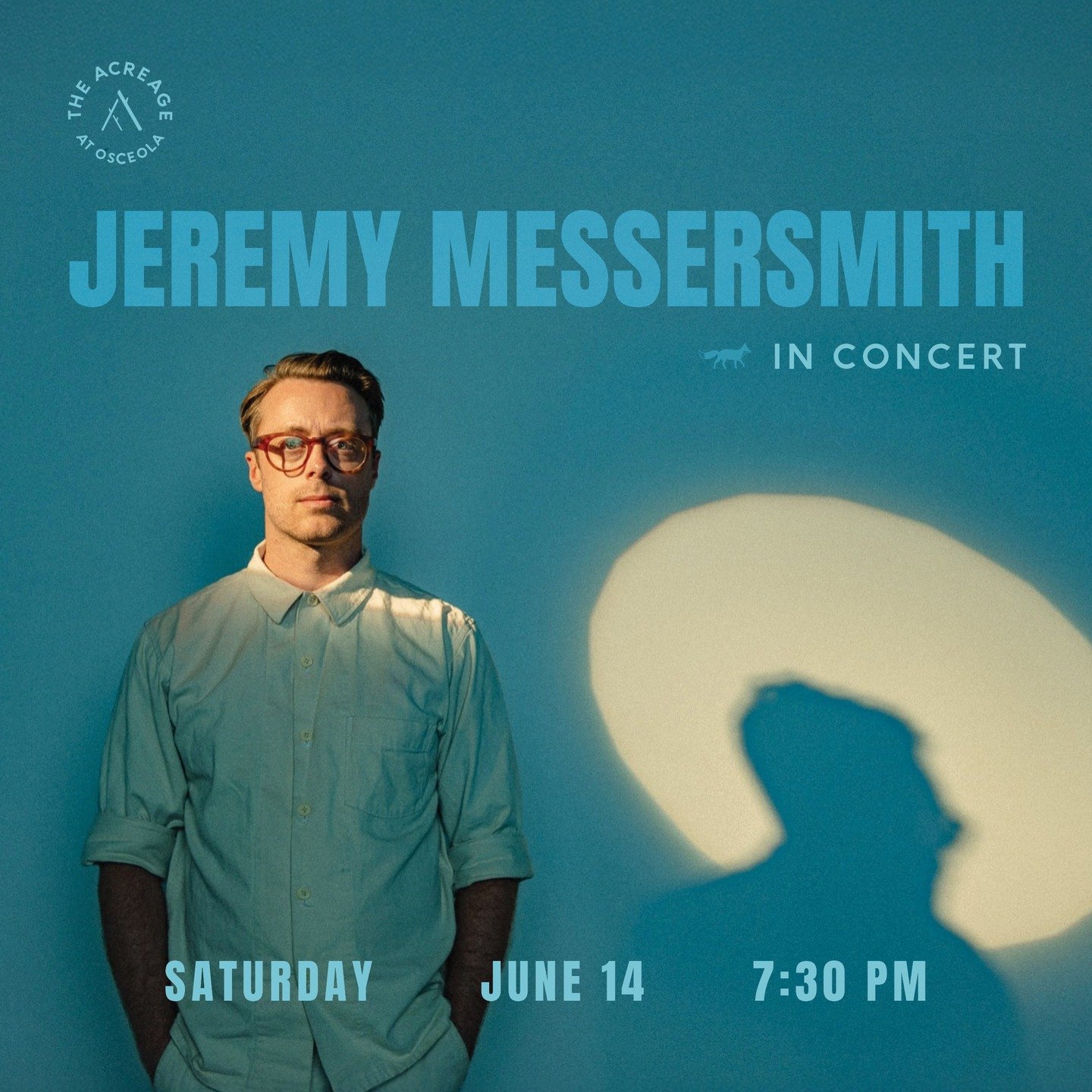 We're excited to welcome @jeremymessersmith live in concert @theacreageatosceola Saturday, June 14 at 7:30PM.

Jeremy always brings the joy through his catchy songs and lively conversation! 

Tickets available at Eventbrite and our website event page