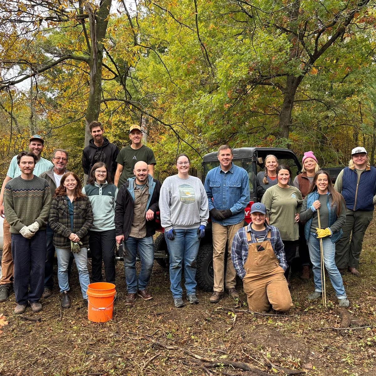 Team building across our ecosystem 🌱
The Acreage ecosystem is rich not only in flora and fauna, but in its partnerships with the Wild Rivers Conservancy and Treehaus Studio.
This week we spent time sharing our 2026 goals and aspirations - looking