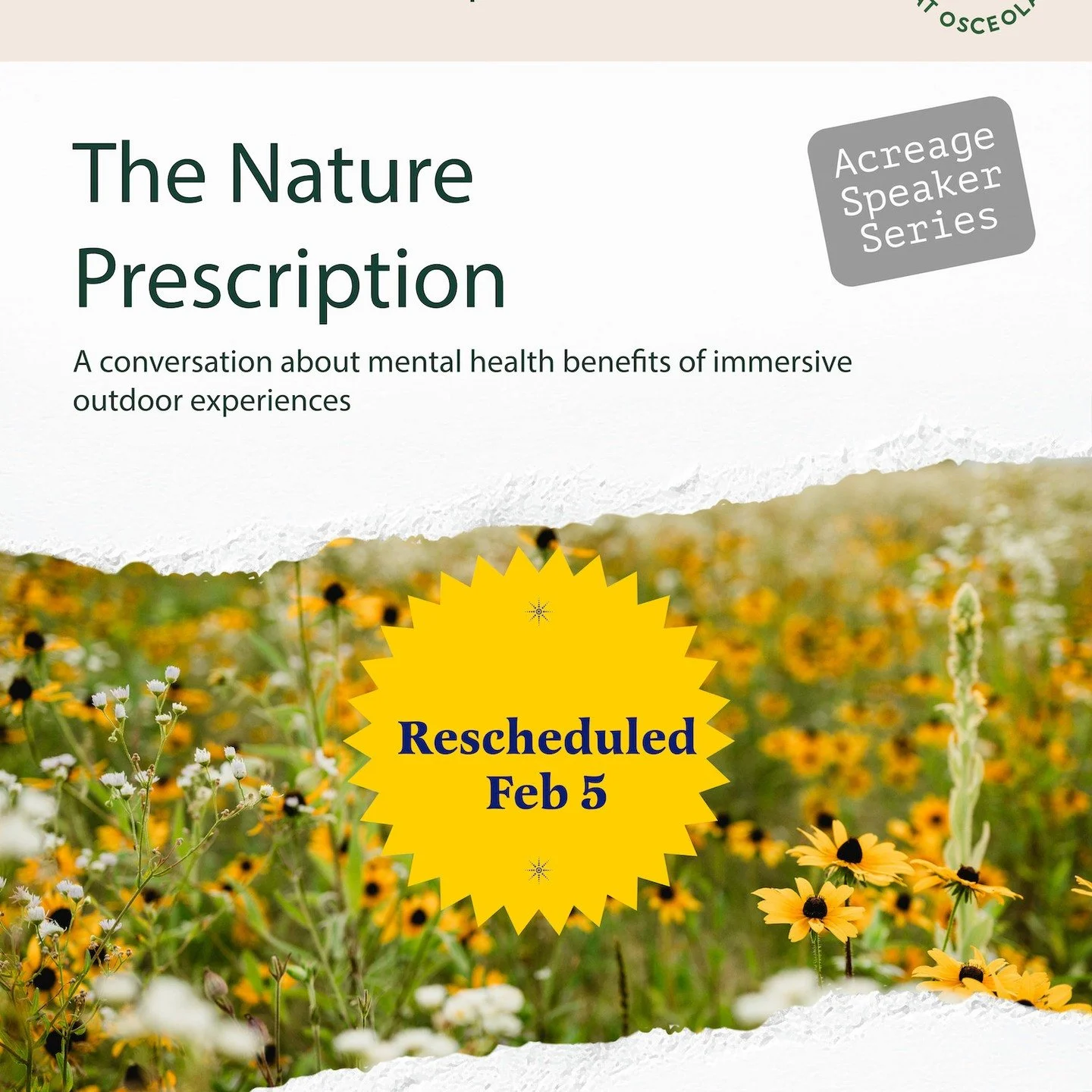 Brrrrrrr!! 

With severe temperatures forecast this evening, we've decided to prioritize safety and rescheduled tonight's program.

We appreciate your understanding and can still join us February 5th.
