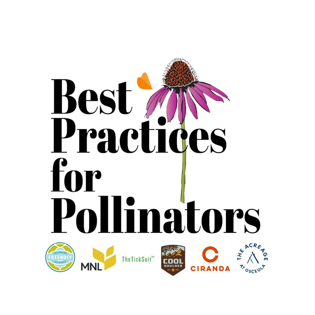 We're excited to support the 2026 Best Practices for Pollinators Summit offered by @pollinator_friendly Alliance!

This multi-day event runs February 24-26 featuring incredible workshops focused on saving pollinators and preserving pollinator habit. 