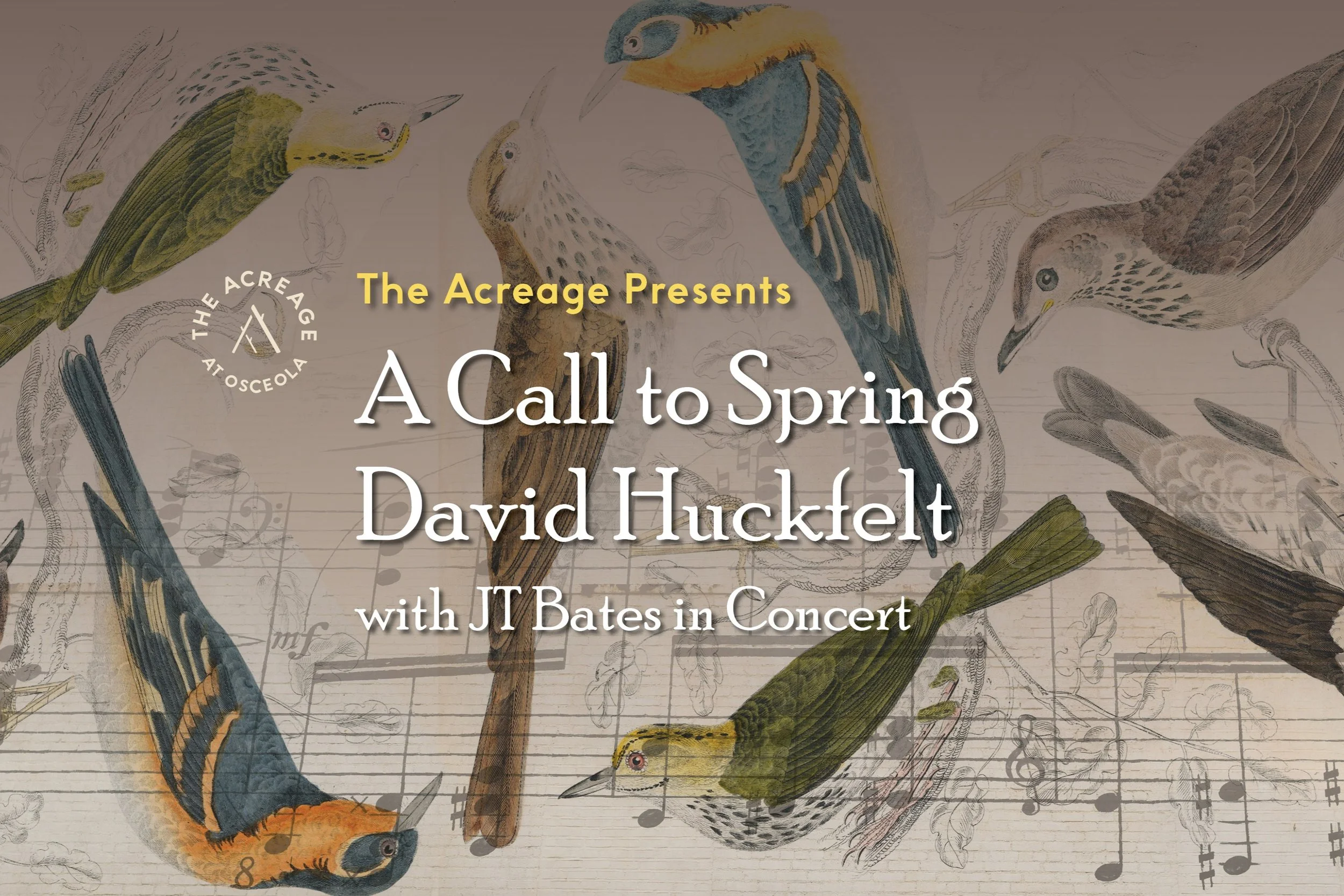 A Call to Spring - David Huckfelt in Concert
