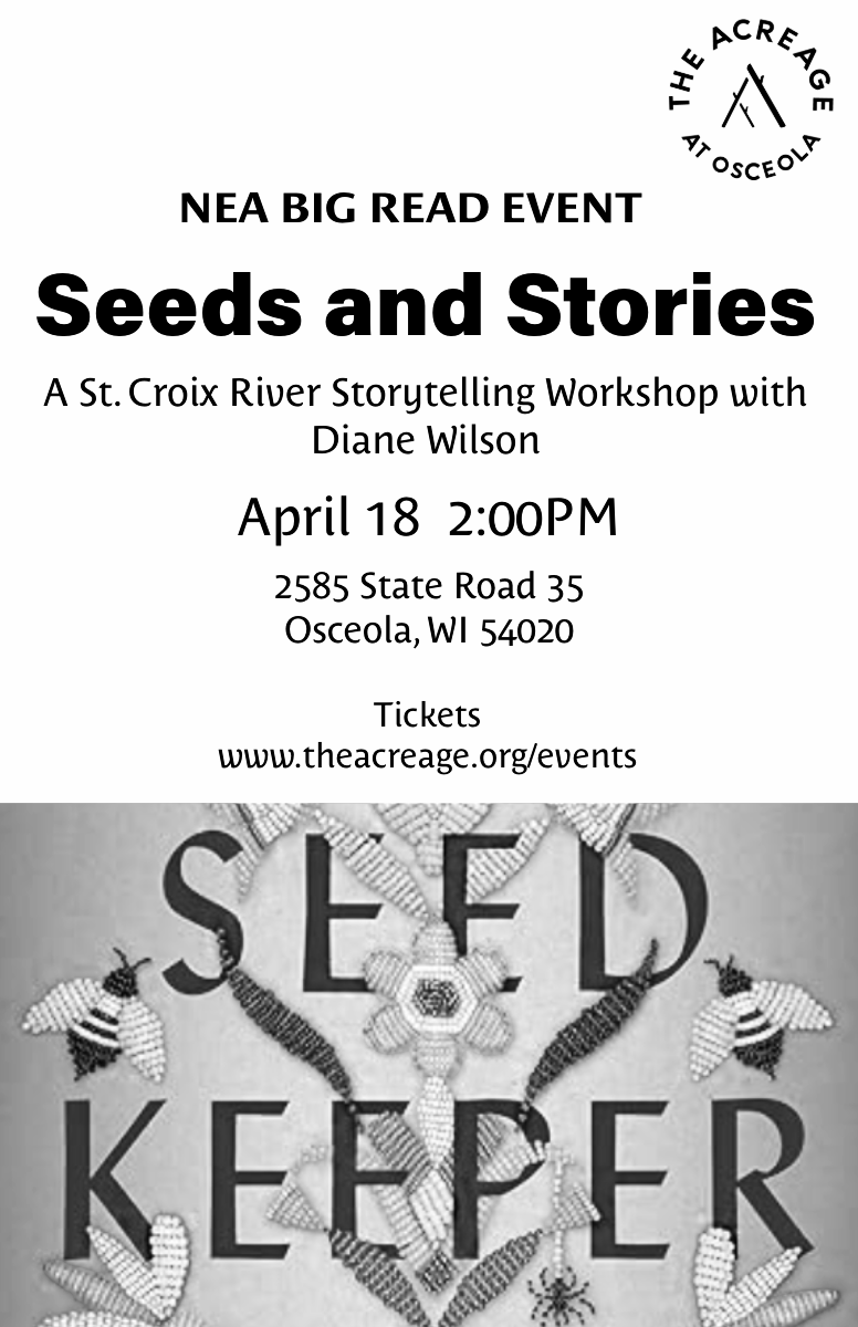 Seeds and Stories with Diane Wilson