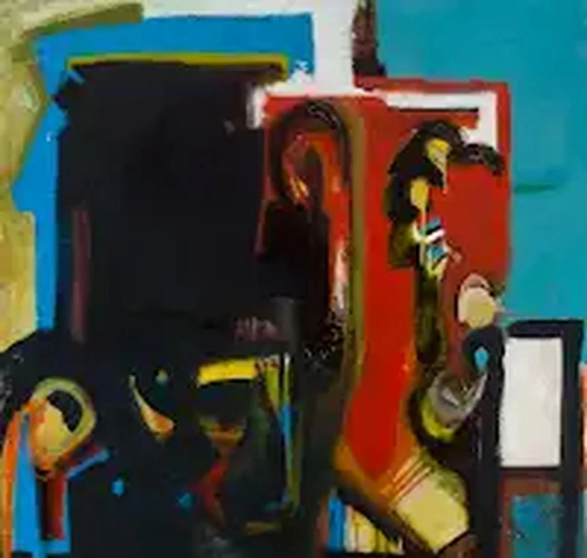 The Dead Of Night, 48 × 66 in., 1989