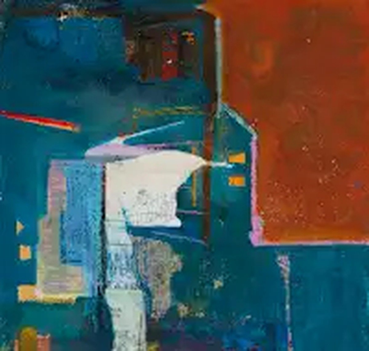 A Mural Of Sorts, 9 × 12 in., 1996