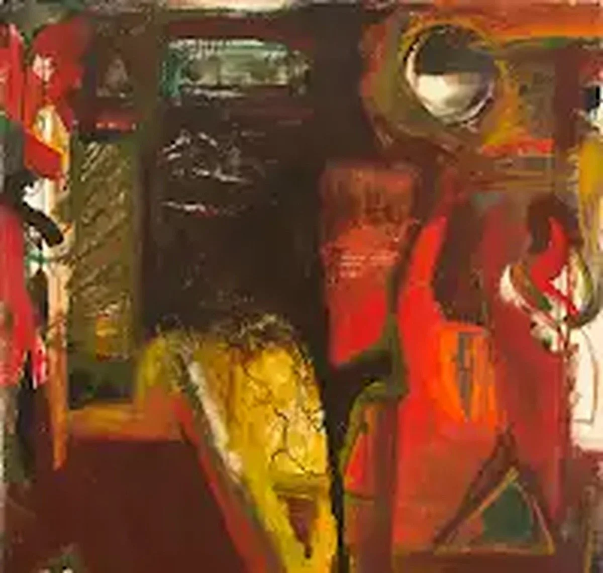Beautiful Disaster, 50 × 60 in., 1988