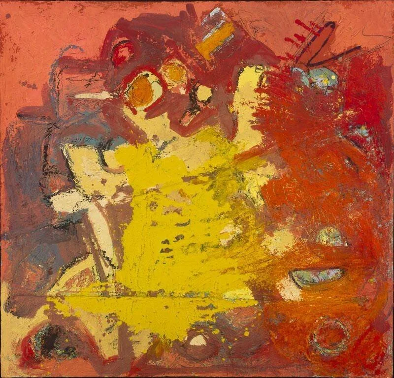 God Lives Underwater #2 - 46x46 - Oil on Canvas - 2010