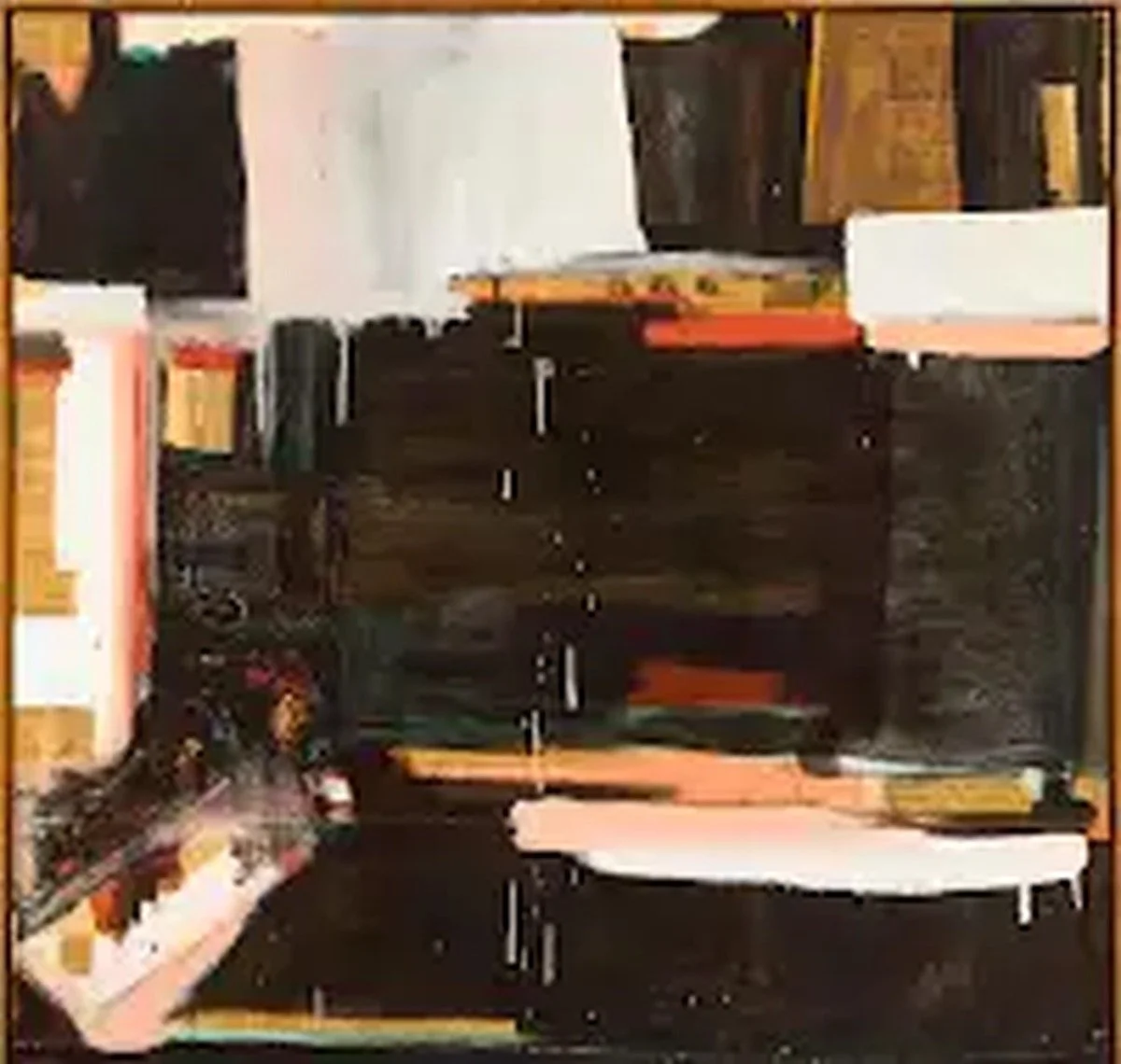 The Trial, 47 × 47 in., 1988