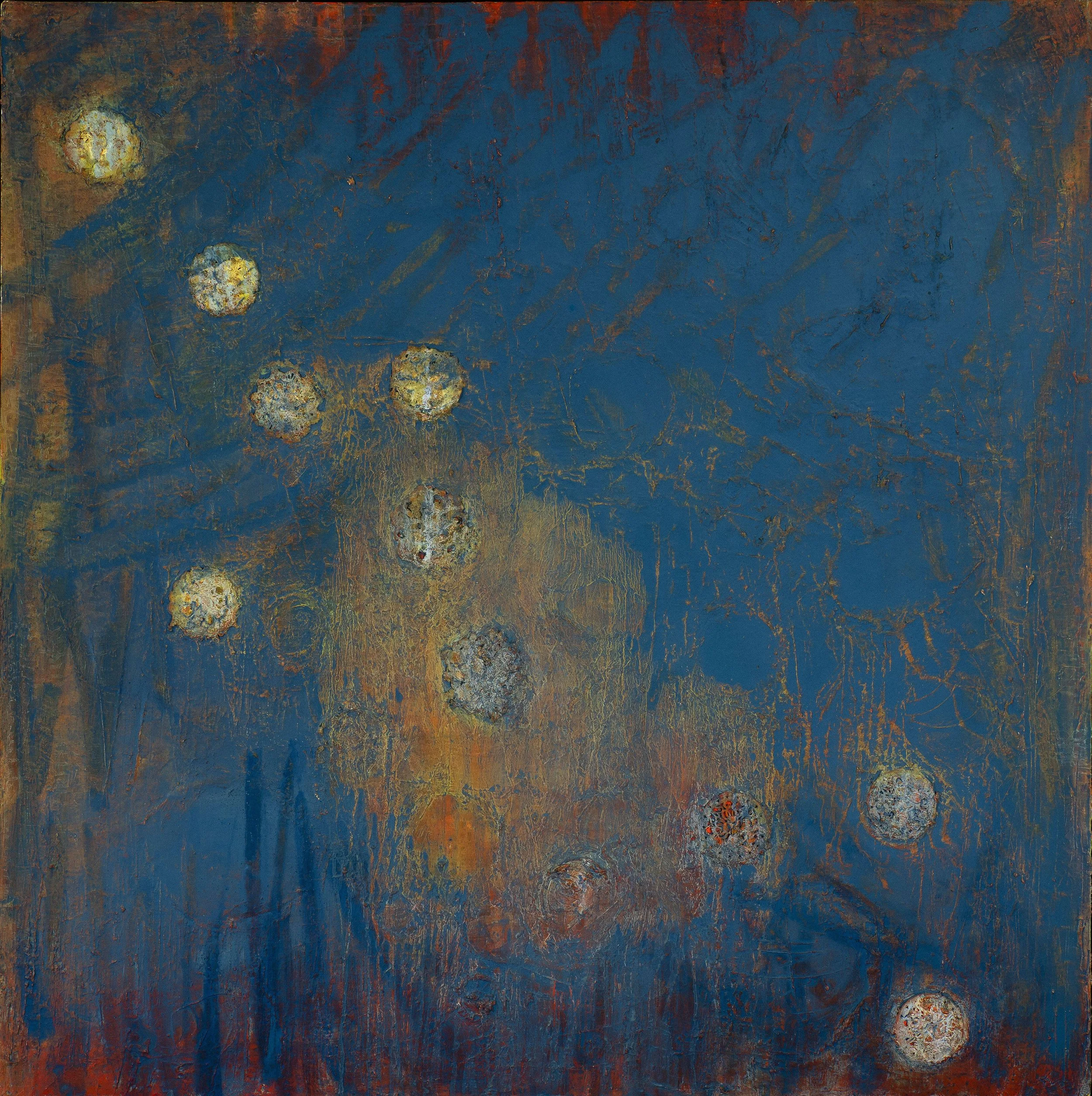 God Lives Underwater #29 - 60x60 - Oil on Canvas - 2020