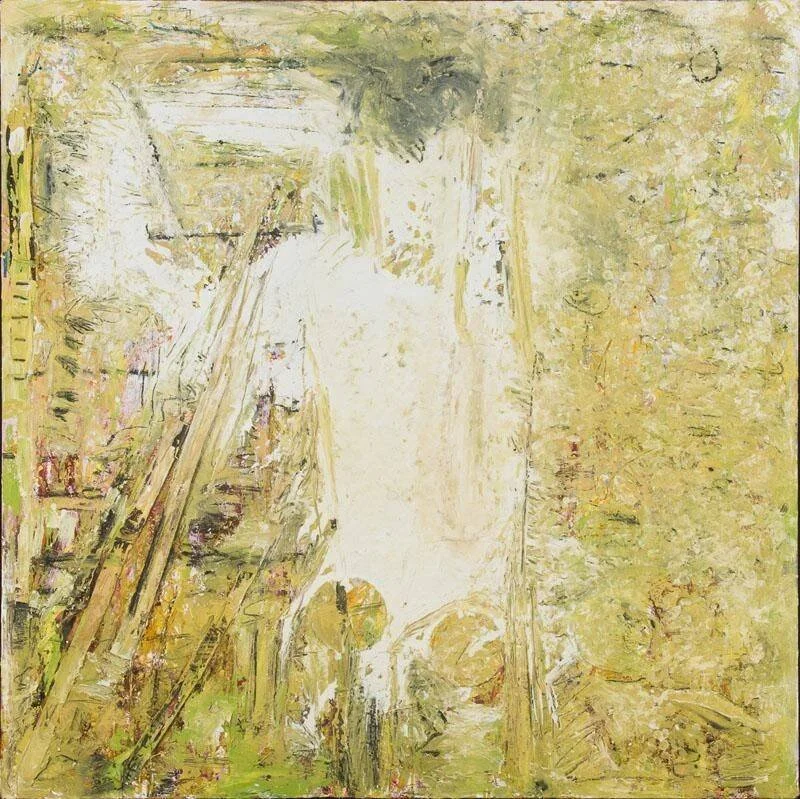 God Lives Underwater #1 - 50x50 - Oil on Canvas - 2010