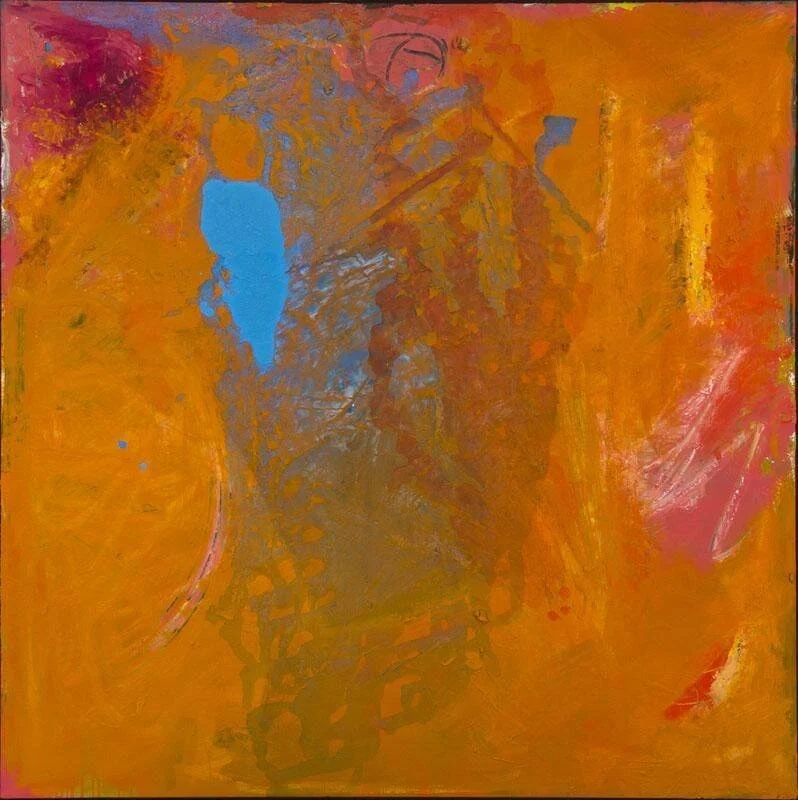 God Lives Underwater #3 - 46x46 - Oil on Canvas - 2010