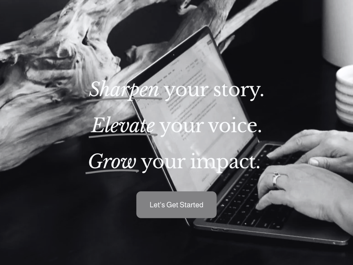 Ghostwriter + Speech Coach Website