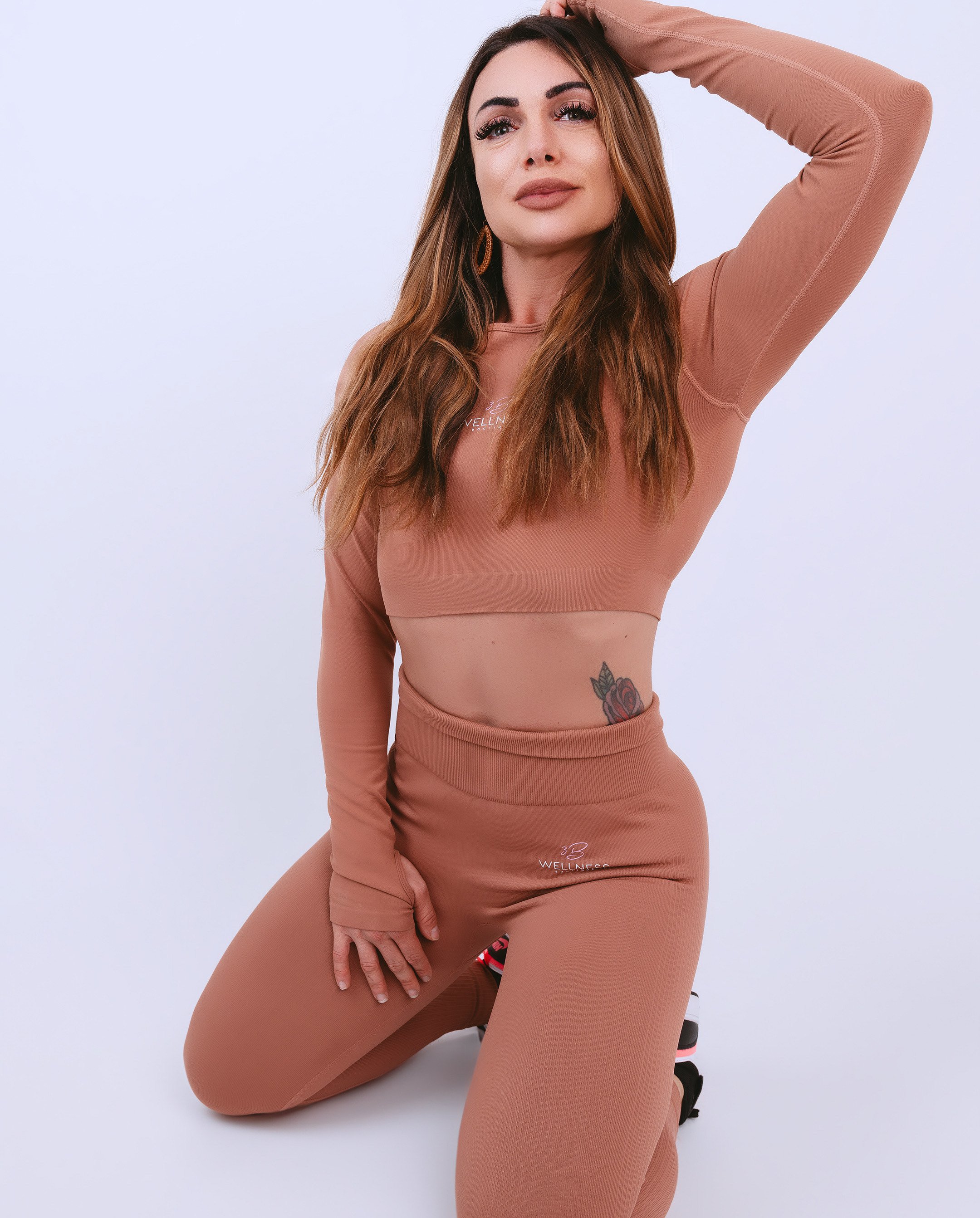 Nude Seamless Booty Set