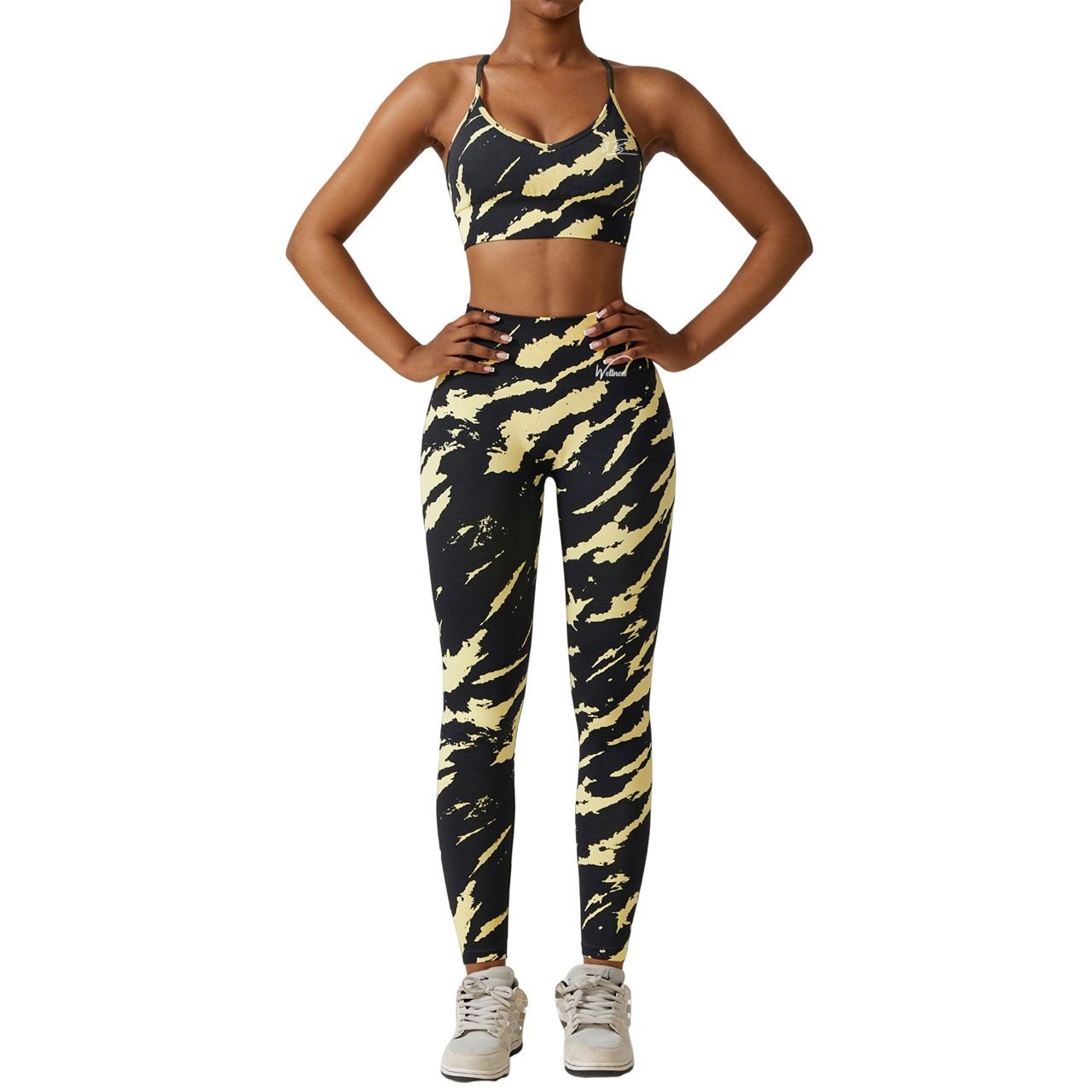 Zebra Scrunch Legging Set