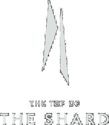 The Top of The Shard venue logo, highlighting Halos Music's expertise in providing sophisticated background music and evening entertainment with panoramic London views.