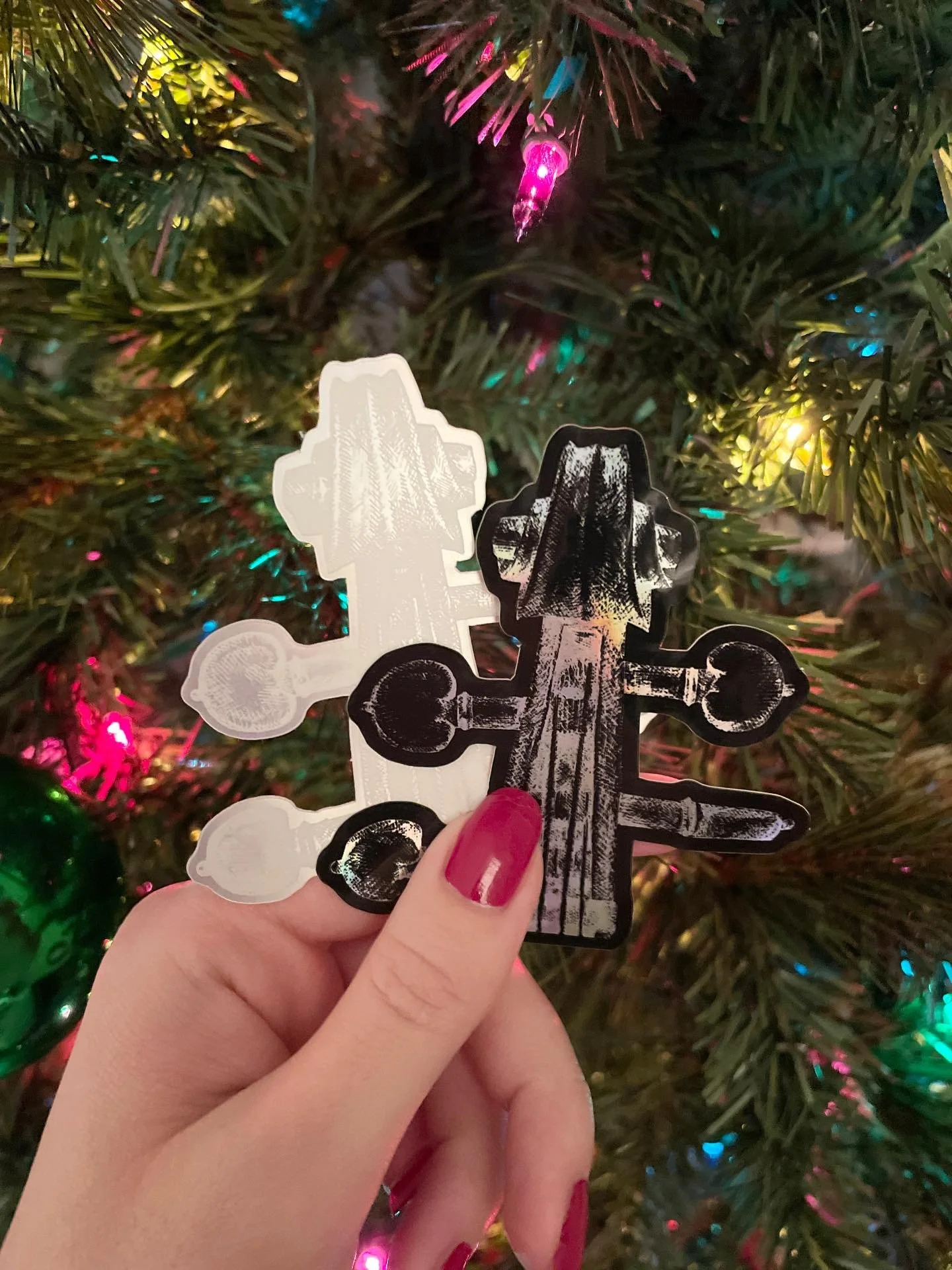 Stickers make the best Christmas presents! &hearts;️ lovingly made by @inkermezzo