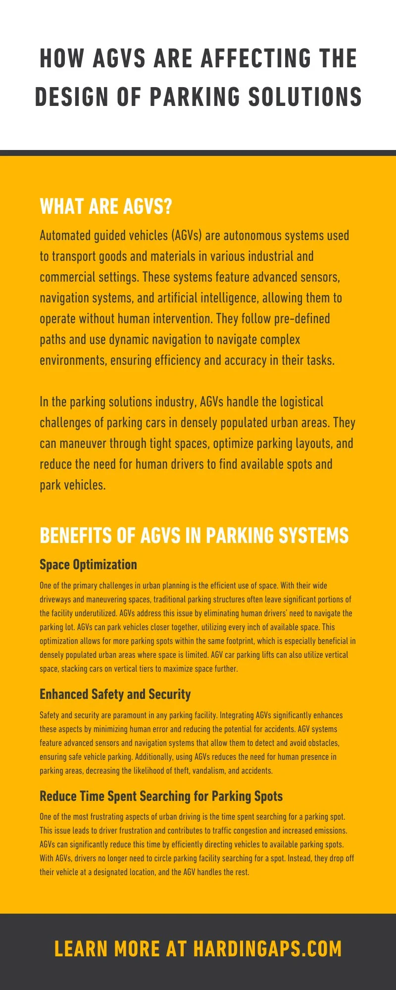 How AGVs Are Affecting the Design of Parking Solutions