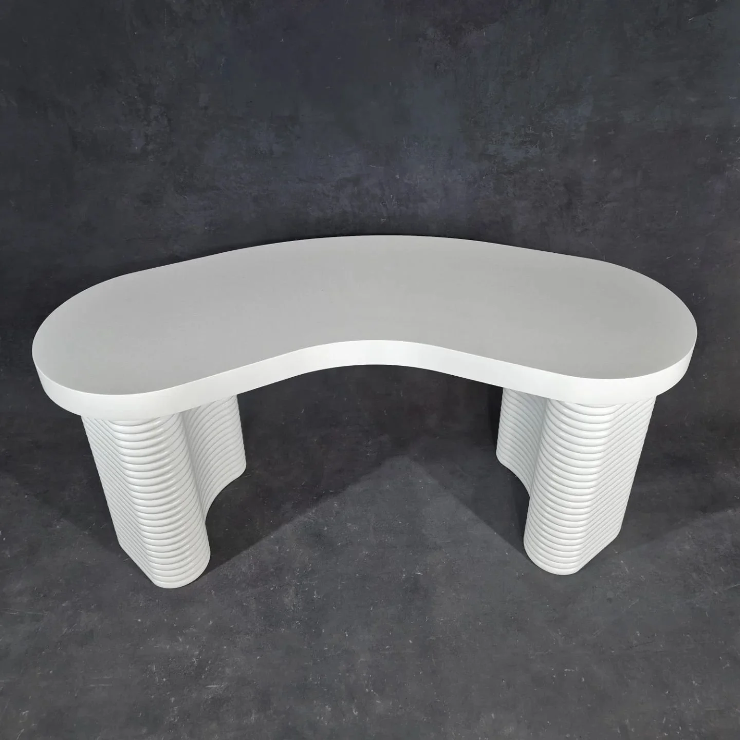 @glendaloughstudio does contemporary too!
This chic desk designed by @geri_designs, couples beautiful modern symmetry with fun retro appeal. 
We love to make one-off pieces, to the very highest standards in the industry.
Finished in @farrowandball