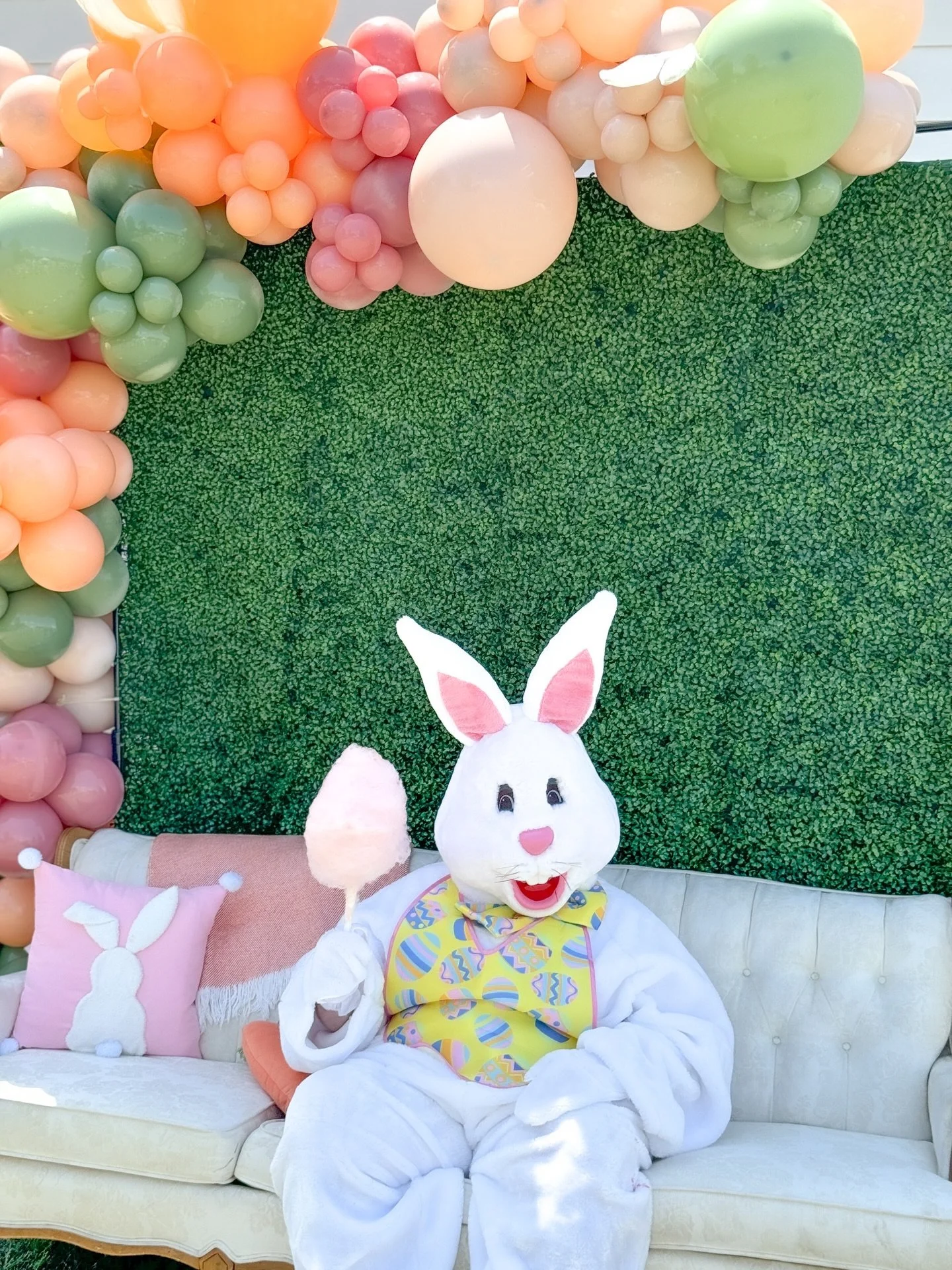 Happy Easter! We hope it is blessed with family, memories and laughter! &hellip;and of course sweet and sticky cotton candy!! 🤍🩷🤍