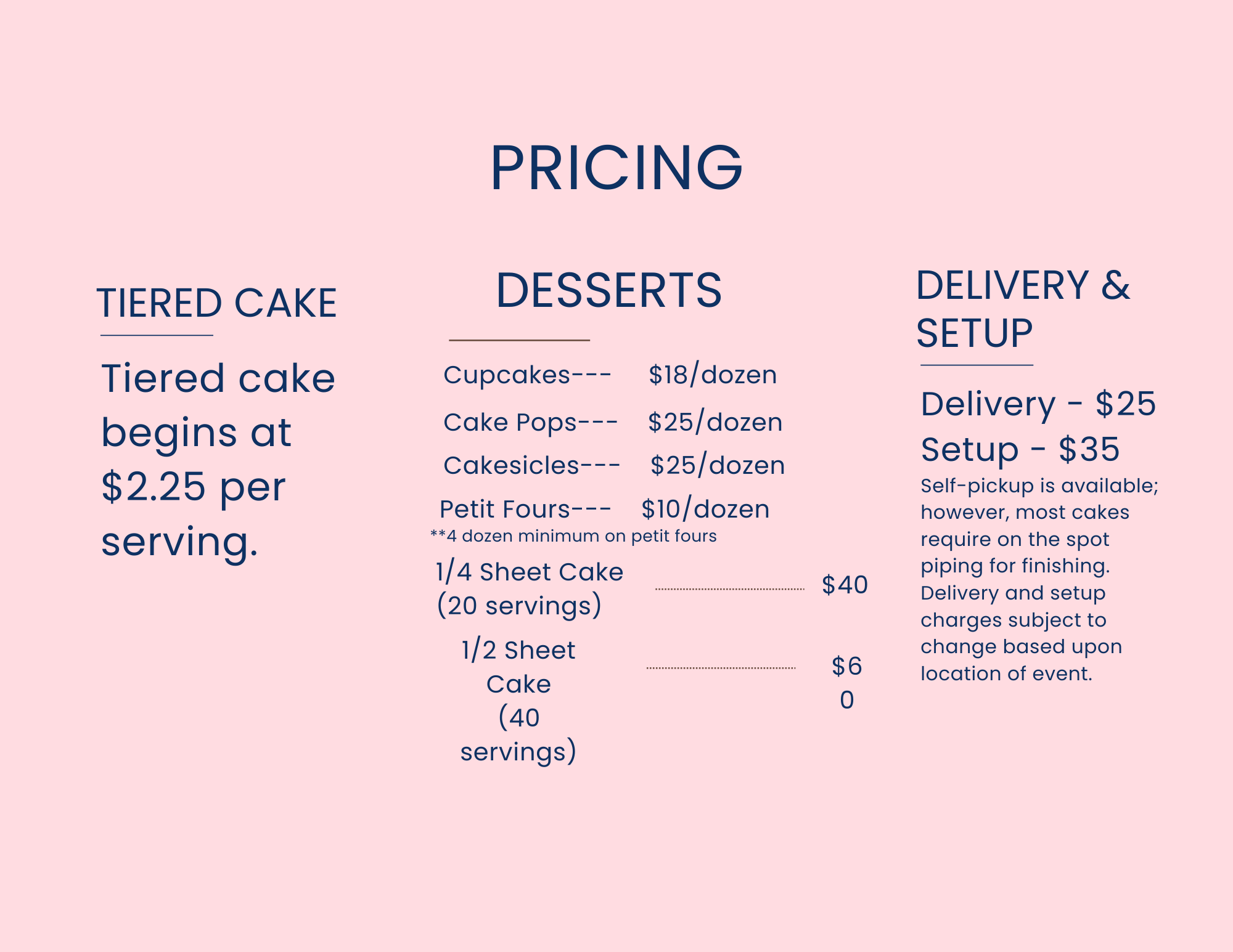 Wedding cake pricing chart 60 photos