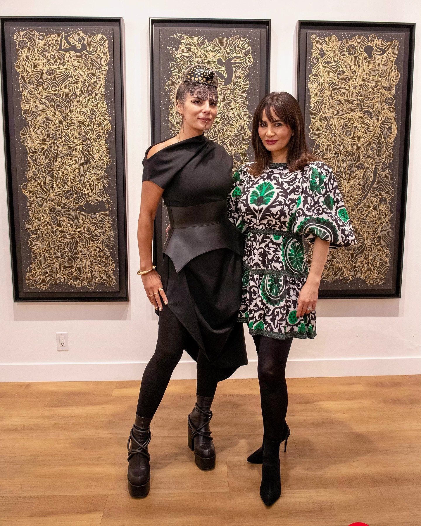 Don&rsquo;t miss @mobinanouri.studio&rsquo;s beautiful &amp; unique exhibition COSMIC DANCE @advocartsy - on view through 12.14.24

This is her second solo exhibition at ADVOCARTSY, which builds on her previous work based on the epic tale of A Thousa
