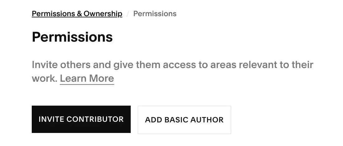 Invite Contributor Button | Top Rated Squarespace Website Design in Bergen County NJ