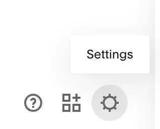 Settings Gear Button | Top Rated Squarespace Website Design in Bergen County NJ