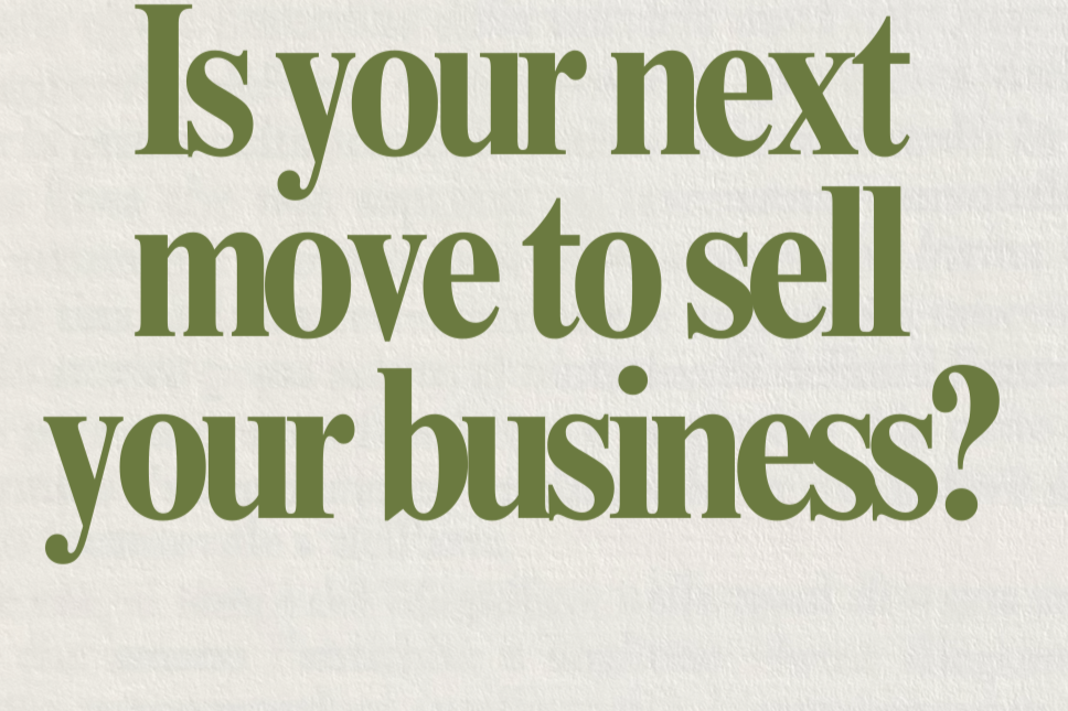 Exit Readiness Mastermind: Build value now, keep your options open
