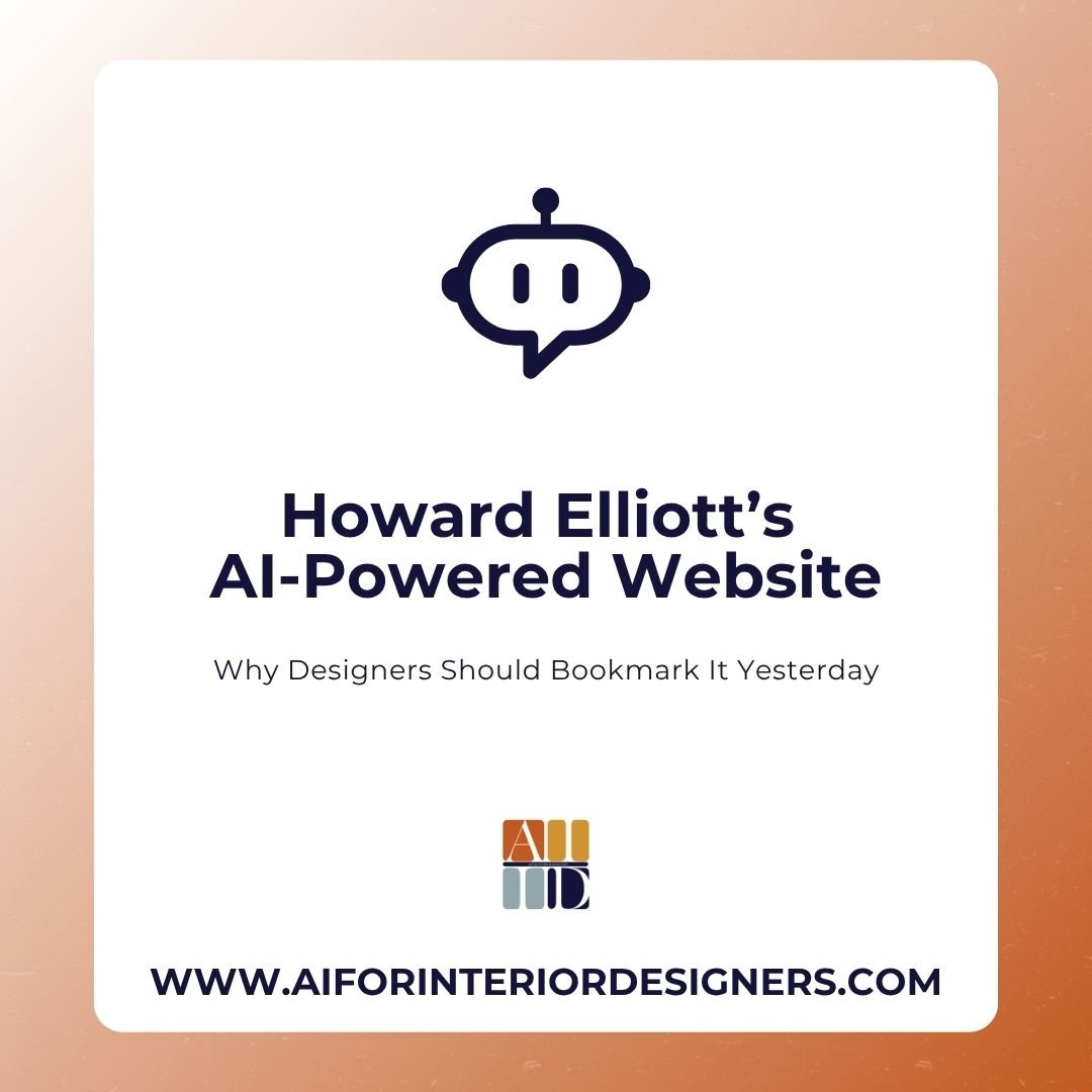 Howard Elliott’s AI-Powered Website (and Why Designers Should Bookmark It Yesterday)