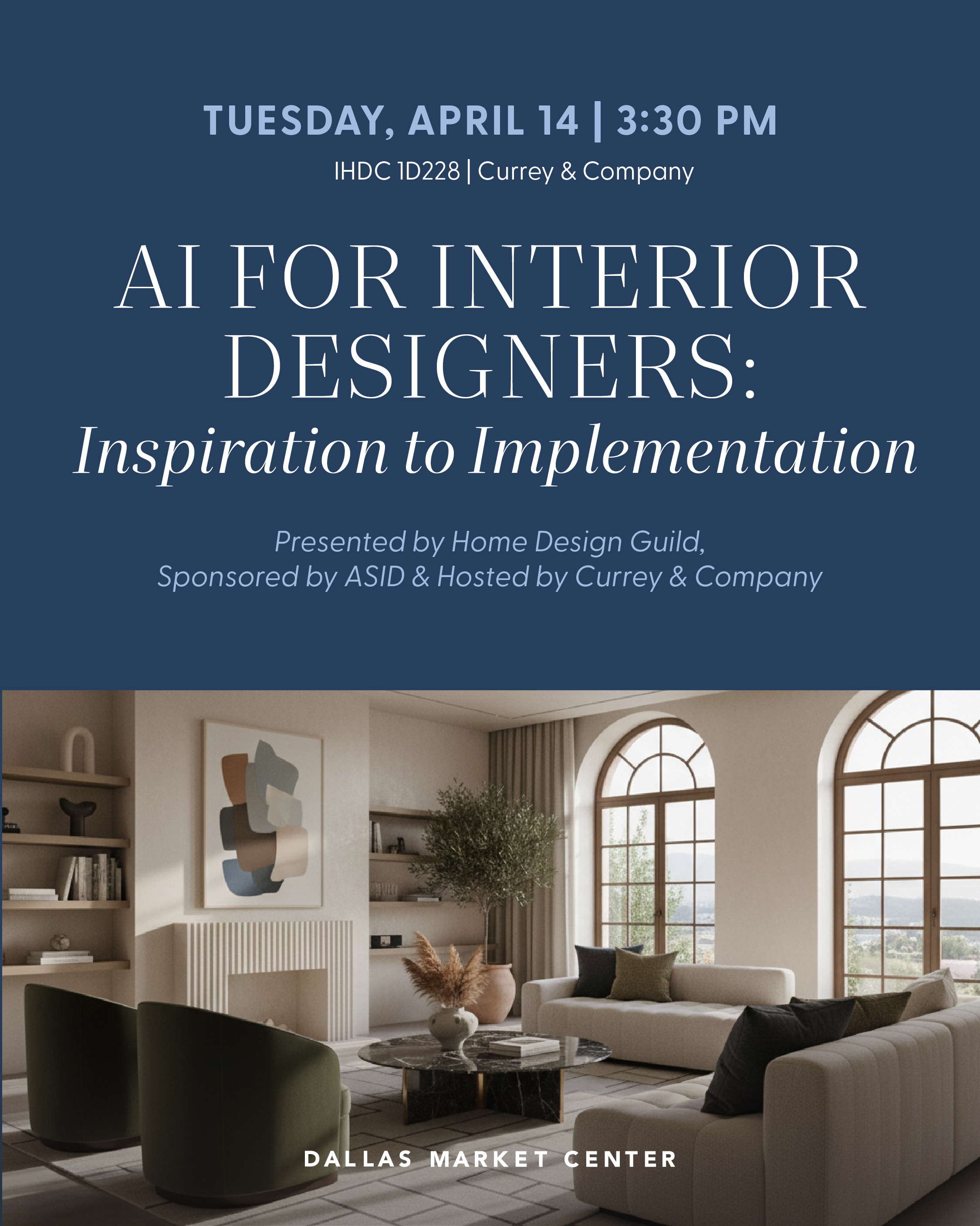 AI for Interior Designers: Inspiration to Implementation