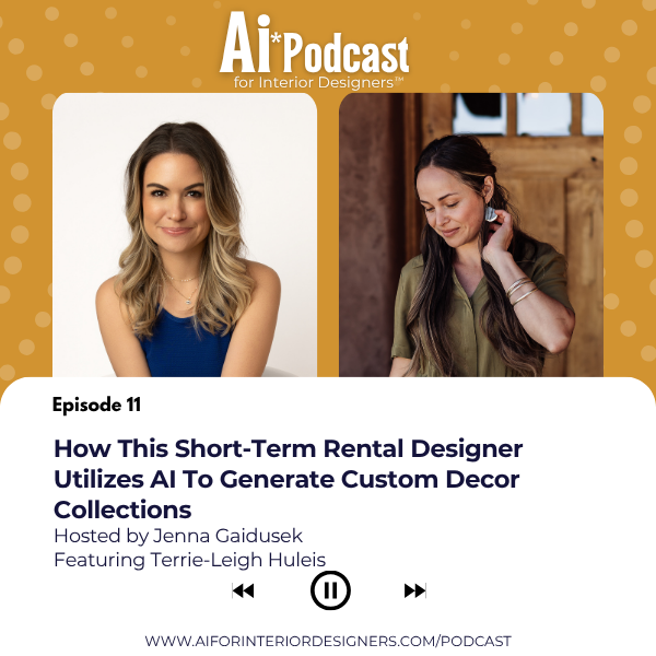 How This Short-Term Rental Designer Utilizes AI To Generate Custom Decor Collections